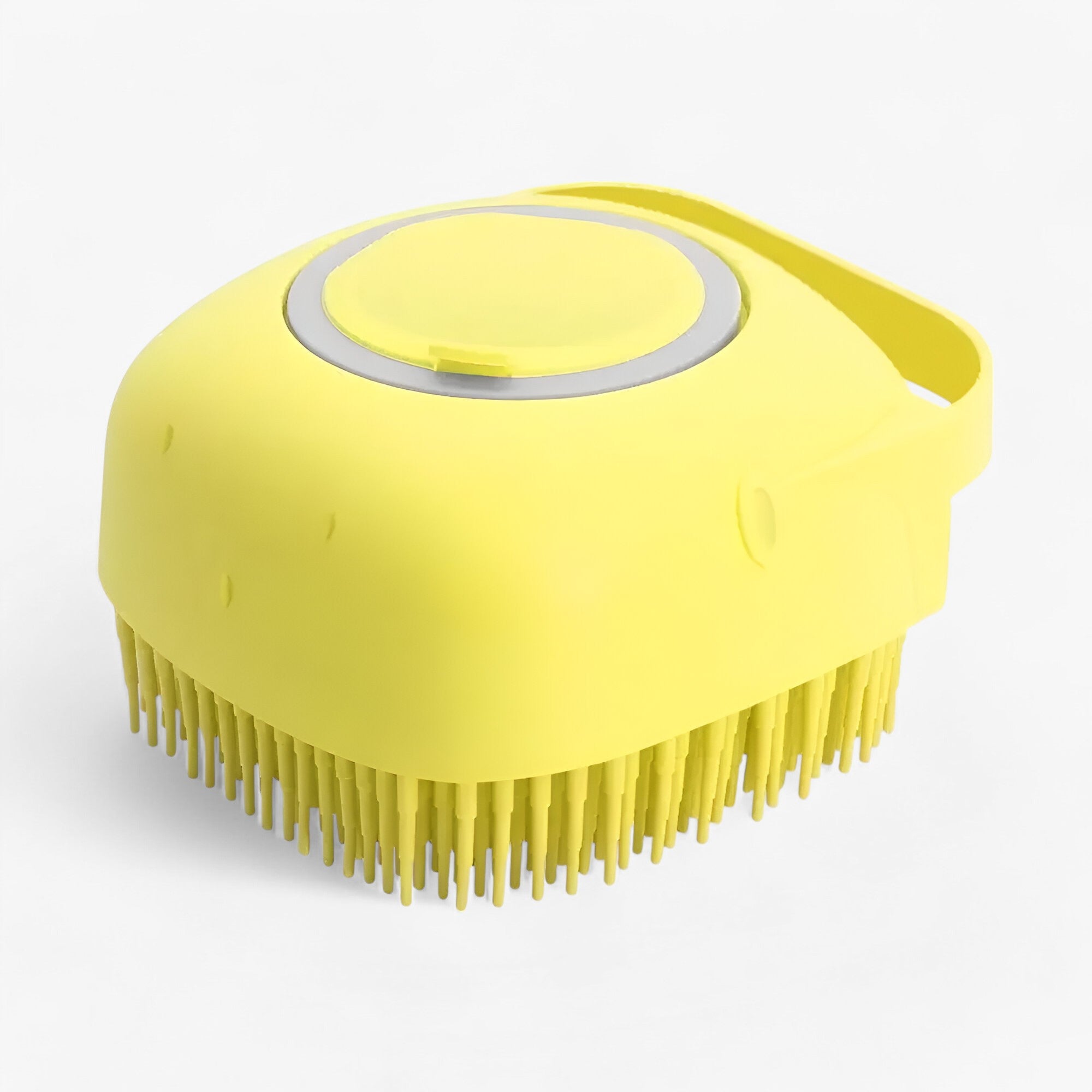 Morbido Spazzola da Massaggio in Silicone - Cura e Bagno Uomo - giallo - bagno cura Dog massaggio Pet Care PET SUPPLIES pets & supplies silicone spazzola spazzola massaggio uomo - Concept Palermo
