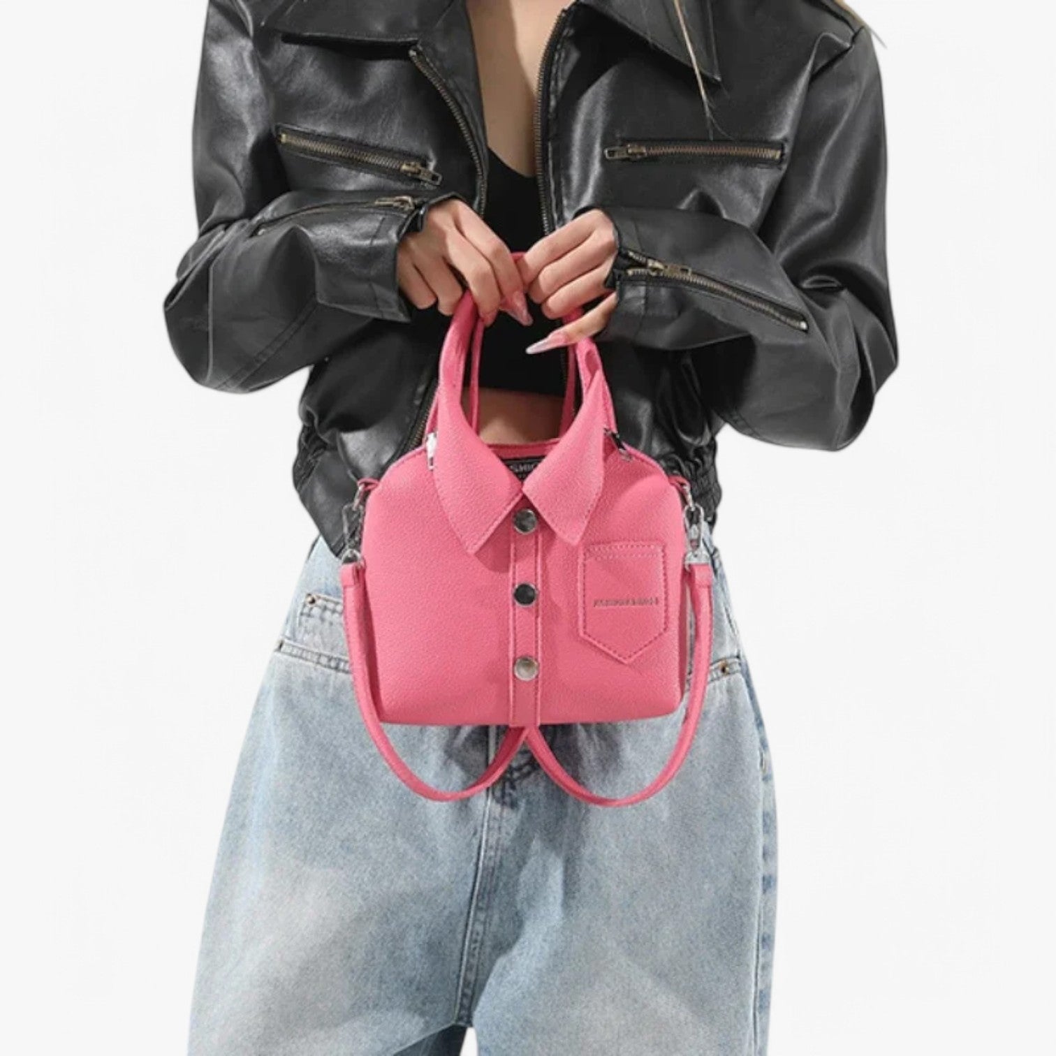 Borsa a Tracolla Donna Nera in PU Piccola Elegante per Sera e Giorno - - bag bags borsa borsa tracolla comodità compatta design donna handbags quotidiana women bag - Concept Palermo