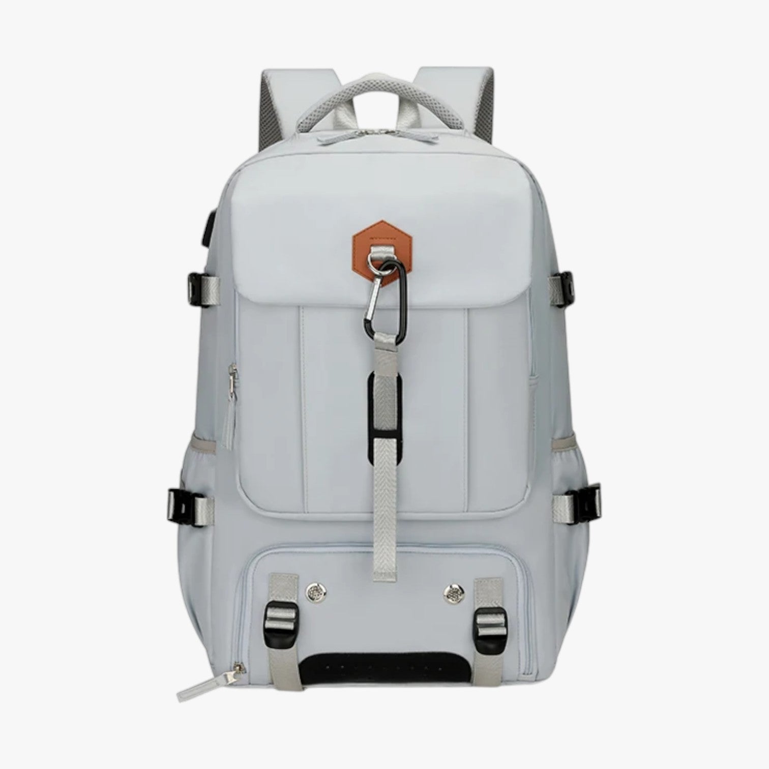 Zaino da uomo di grande capacità, impermeabile e versatile per viaggi e studio - grigio chiaro - Backpacks Bags bags for men capacità impermeabile mens bag studio uomo versatile viaggi zaino - Concept Palermo