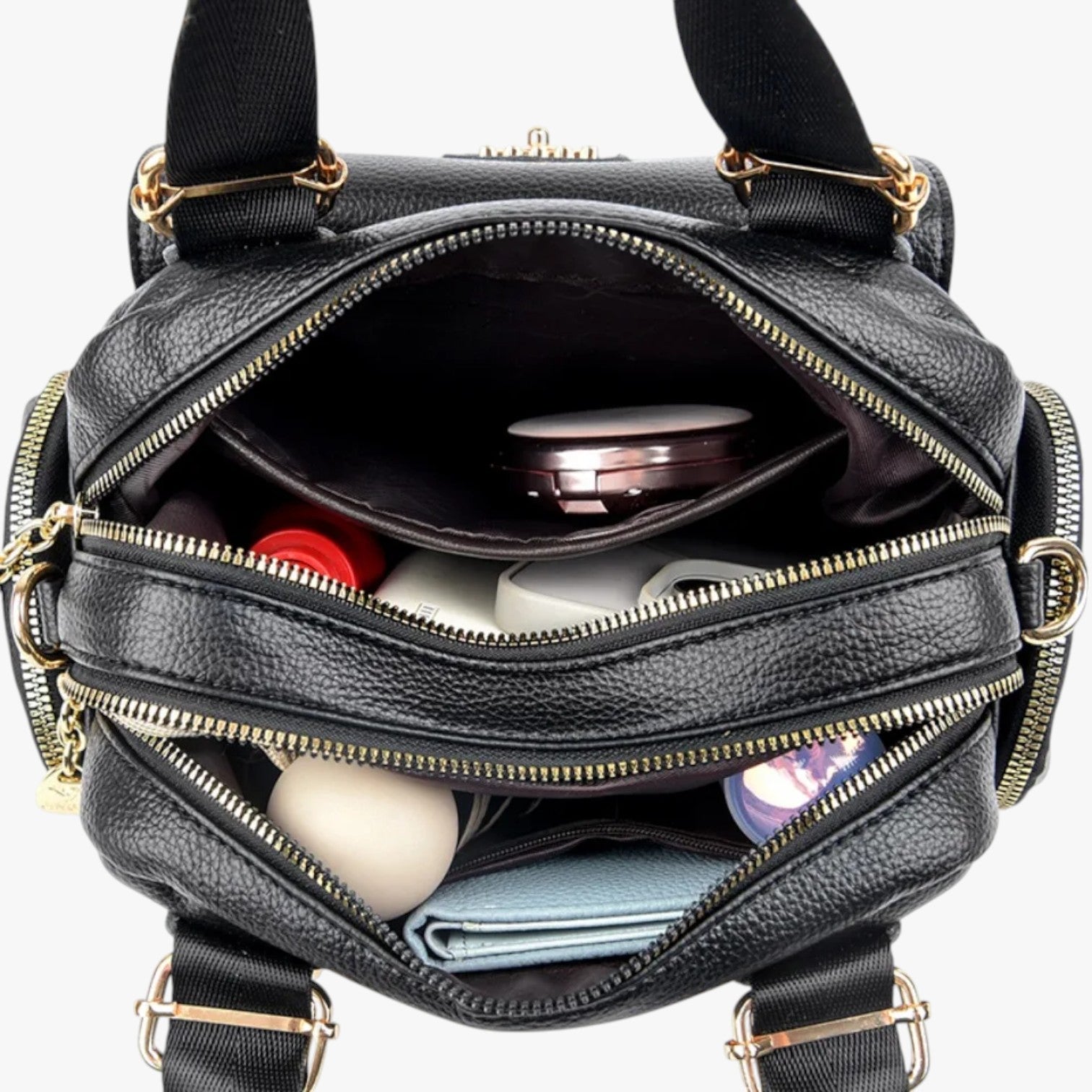 Eleganza e praticità per tutti i giorni – Borsa multitasche in pelle PU Donna - - Bags borsa donna eleganza eleganza praticità giorni multitasche pelle women bags Women's handbags - Concept Palermo