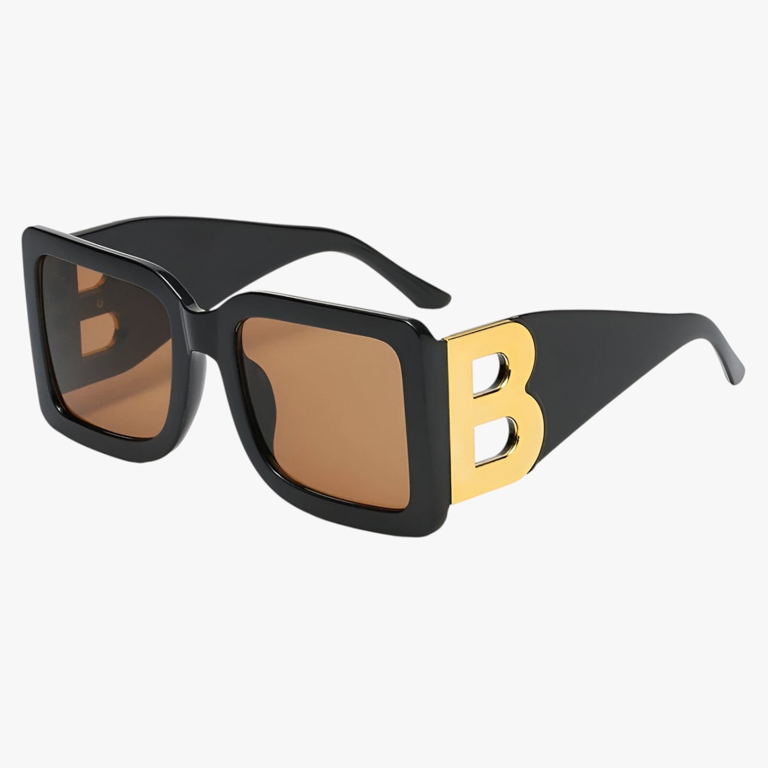 Audace e stiloso - Occhiali da sole oversized con protezione UV400 Uomo - Nero Tè Come Immagine - audace audace stiloso Fashion Sunglasses occhiali oversized polarized sunglasses women protezione sole stiloso sunglasses - Concept Palermo