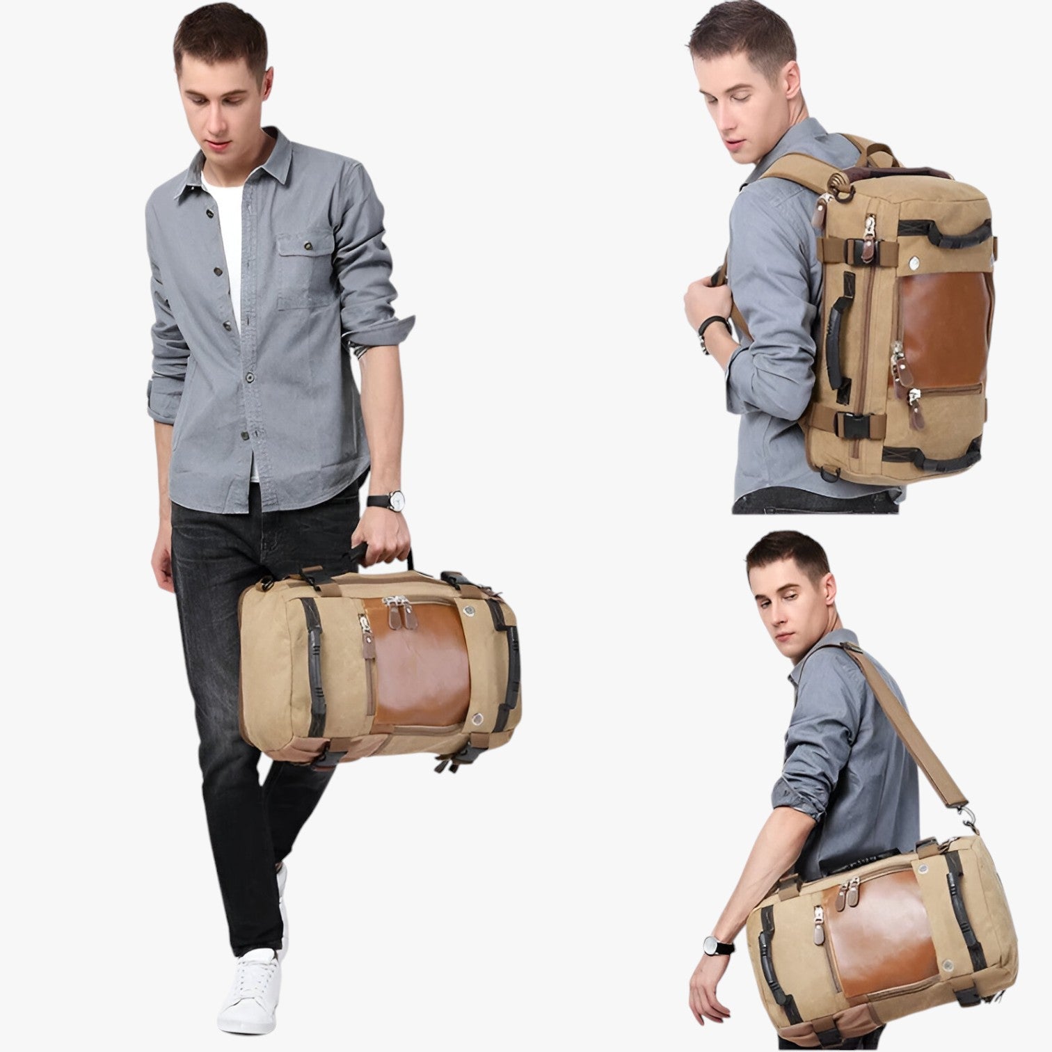 Borsa da viaggio impermeabile da 50L - Ampia, robusta e per i viaggi Uomo - - ampia Backpacks Bags borsa borsa viaggio impermeabile mens bag robusta uomo viaggi - Concept Palermo