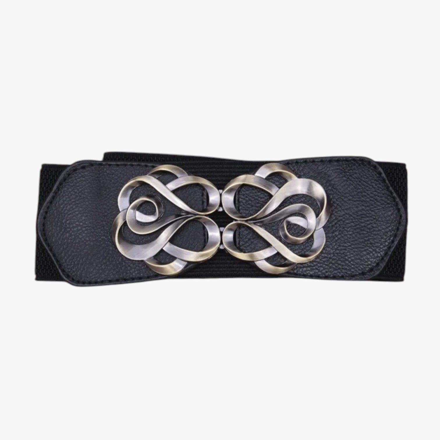Cintura elastica decorativa per abiti e giacche Donna - black - abiti Belts cintura cintura elastica decorativa donna elastica giacche waist belt for women Womens belt - Concept Palermo