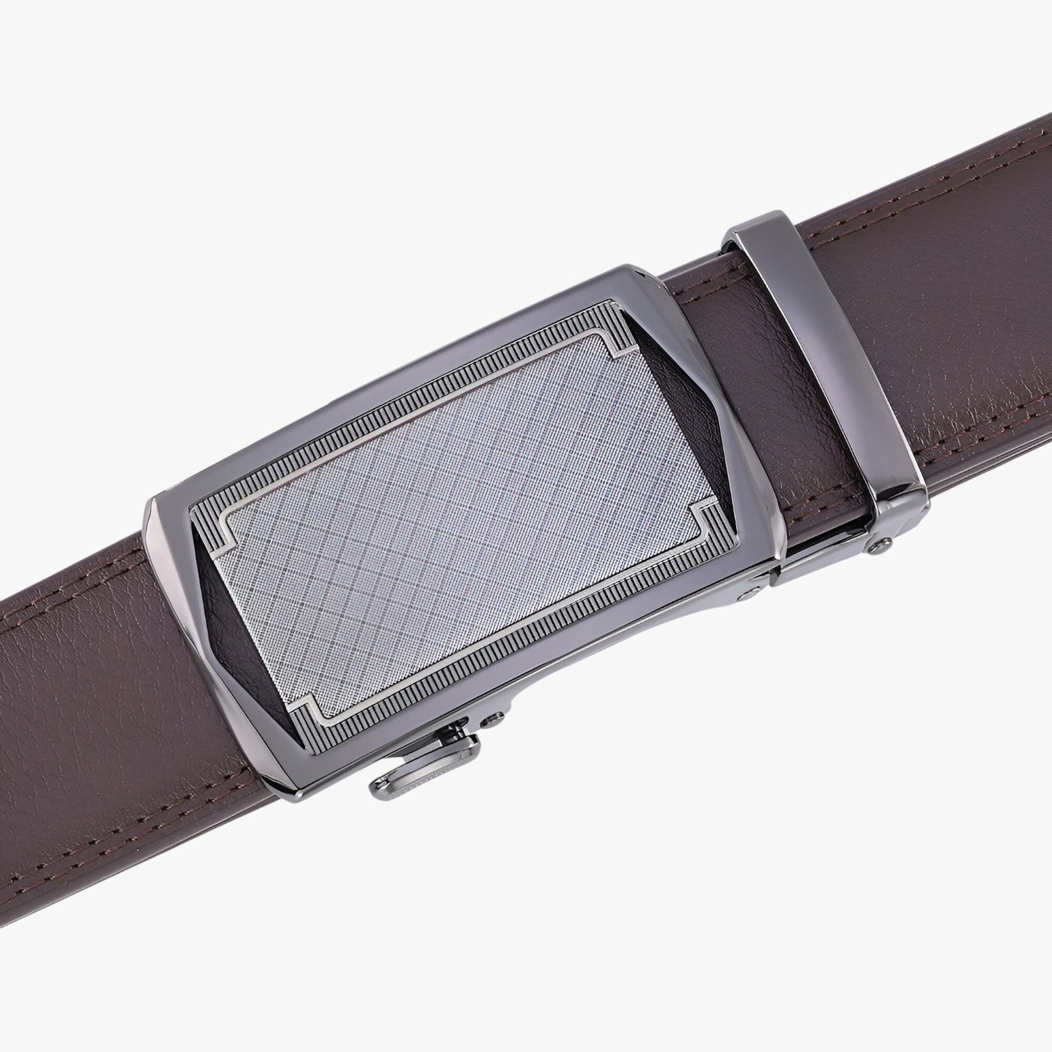 Cintura Uomo Automatica in Pelle Nera Regolabile per Ogni Occasione Elegante - - automatica Belts cintura cintura automatica men's belt occasione ogni uomo waist belt for women Womens belt - Concept Palermo