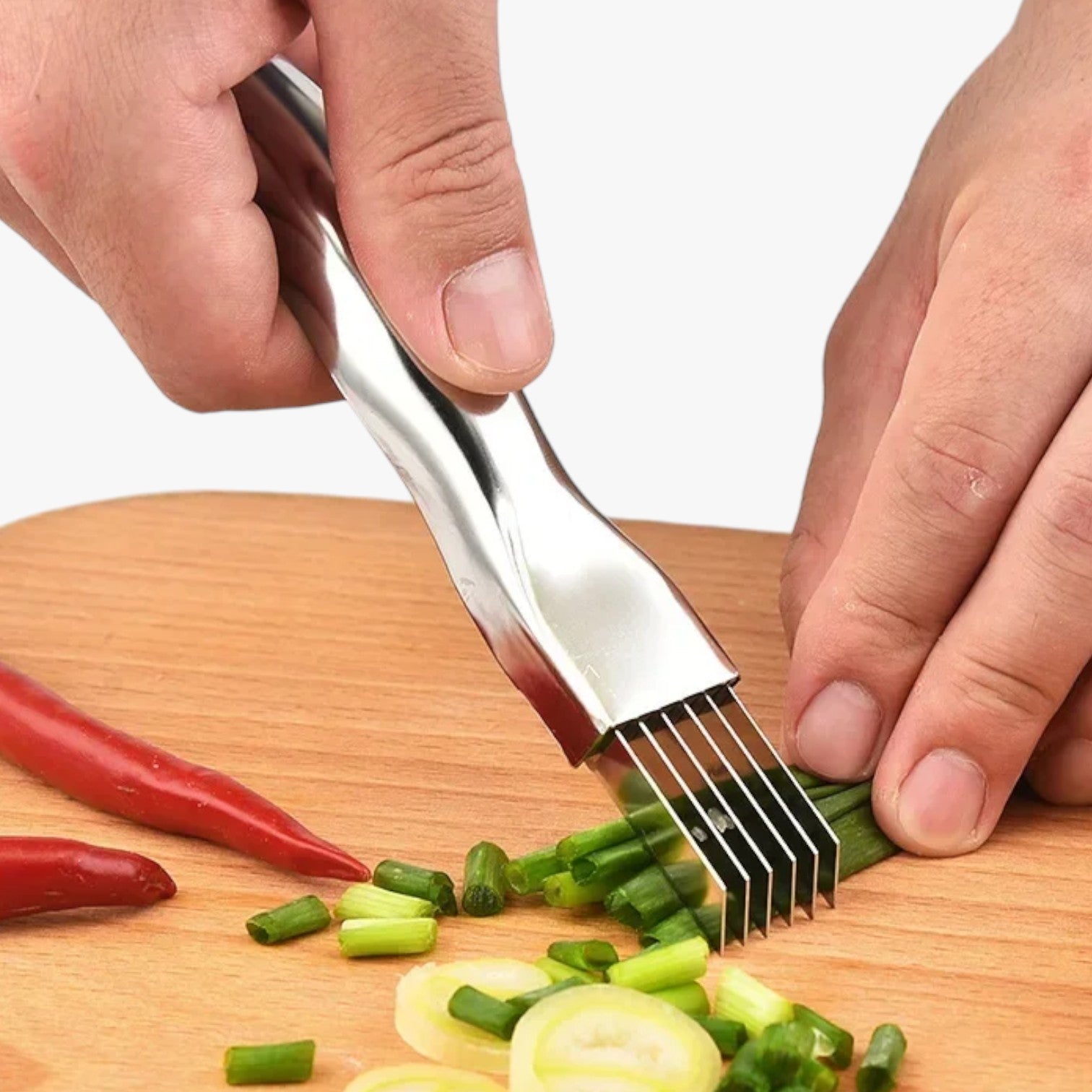 Tagliapuntine Multifunzione 2025 Inox, Affetta Cipolle & Tritaghiaccio in Uno Uomo - - affetta cipolle inox Kitchen kitchen & dining kitchen gadgets kitchen tools multifunzione tagliapuntine tagliapuntine multifunzione tritaghiaccio - Concept Palermo