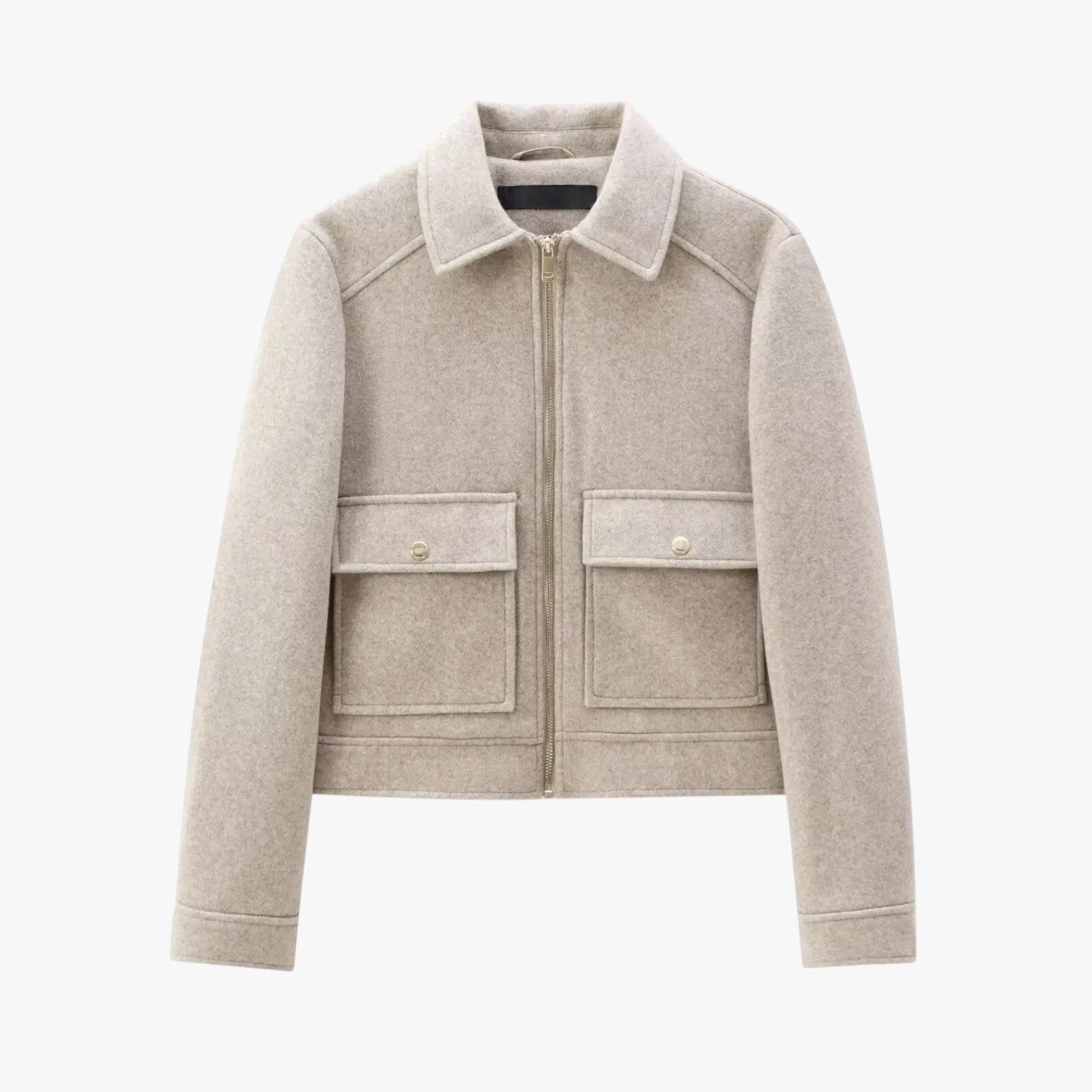 Giacca invernale da strada: calda, pratica e con tasche - Cachi - calda coats coats for women giacca giacca invernale invernale Jackets & Coats pratica strada tasche women's coats & jackets - Concept Palermo