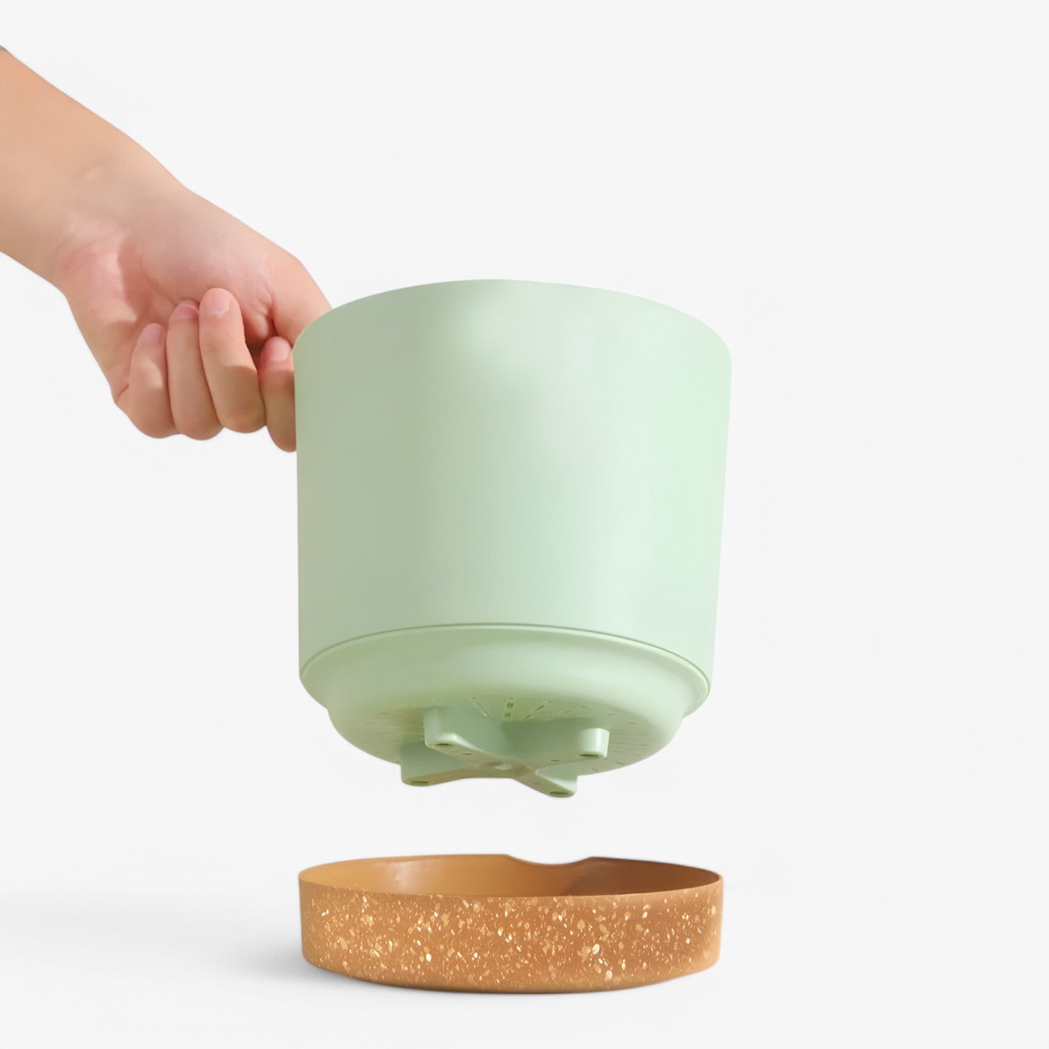 Vaso di fiori in plastica - con drenaggio per una crescita sana - - crescita drenaggio fiori Garden Garden supplies Home & Garden plastica sana vaso vaso fiori - Concept Palermo