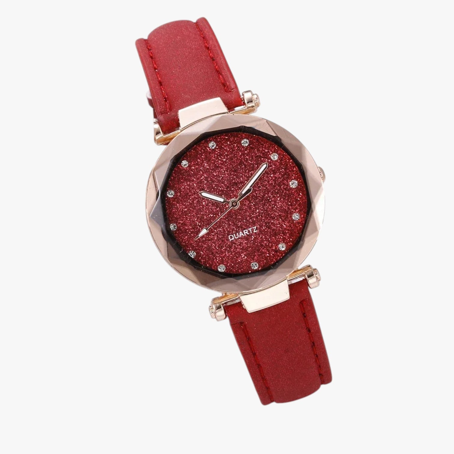 Orologio Starry Sky Rose Silver Uomo - Red - female watch ladies watch orologio orologio starry starry uomo watch watch for women watches - Concept Palermo