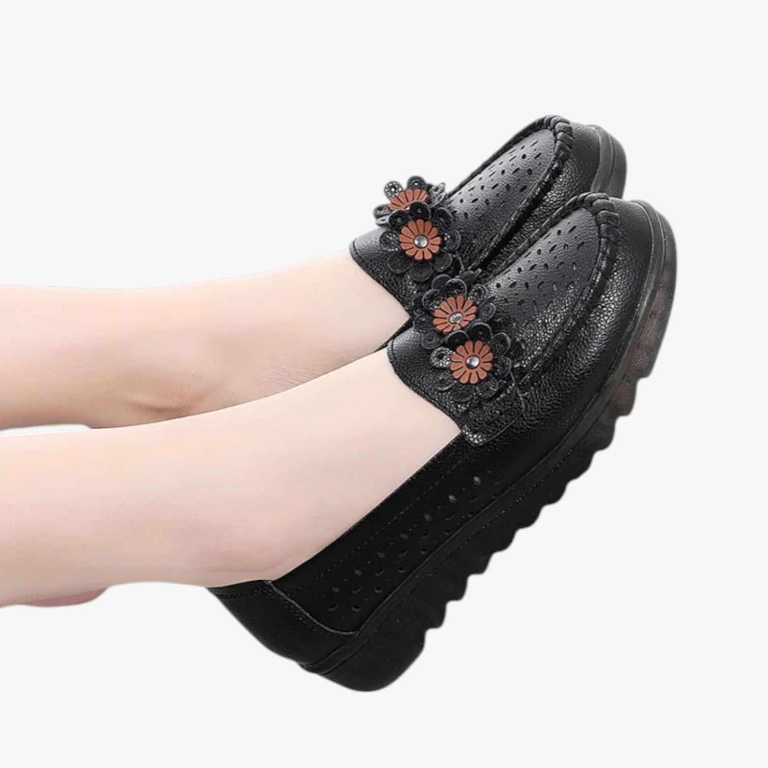 Mocassini estivi in pelle - Comodità e freschezza con dettagli floreali Uomo - - comodità dettagli estivi floreali freschezza mocassini mocassini estivi pelle shoes Shoes women summer shoes - Concept Palermo
