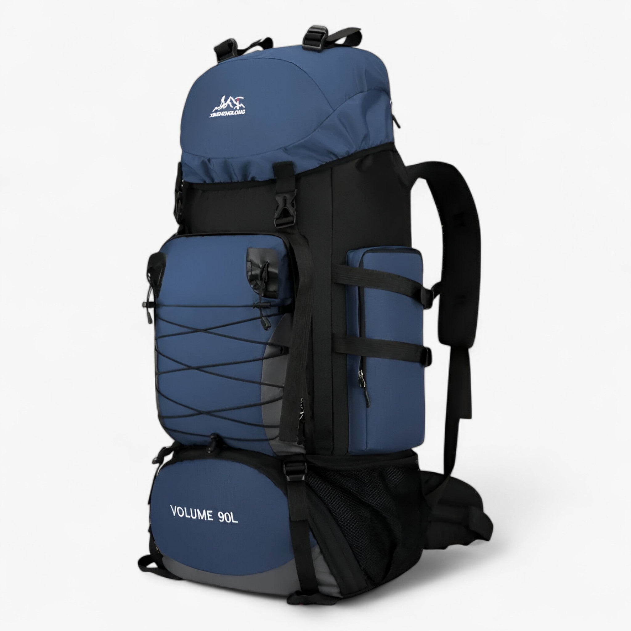 Zaino in nylon impermeabile per uomini e donne - Borsa Blu Scuro 90L - Backpack Backpacks bags camping backpack donne hiking backpack hiking backpacks impermeabile nylon uomini zaino zaino nylon - Concept Palermo