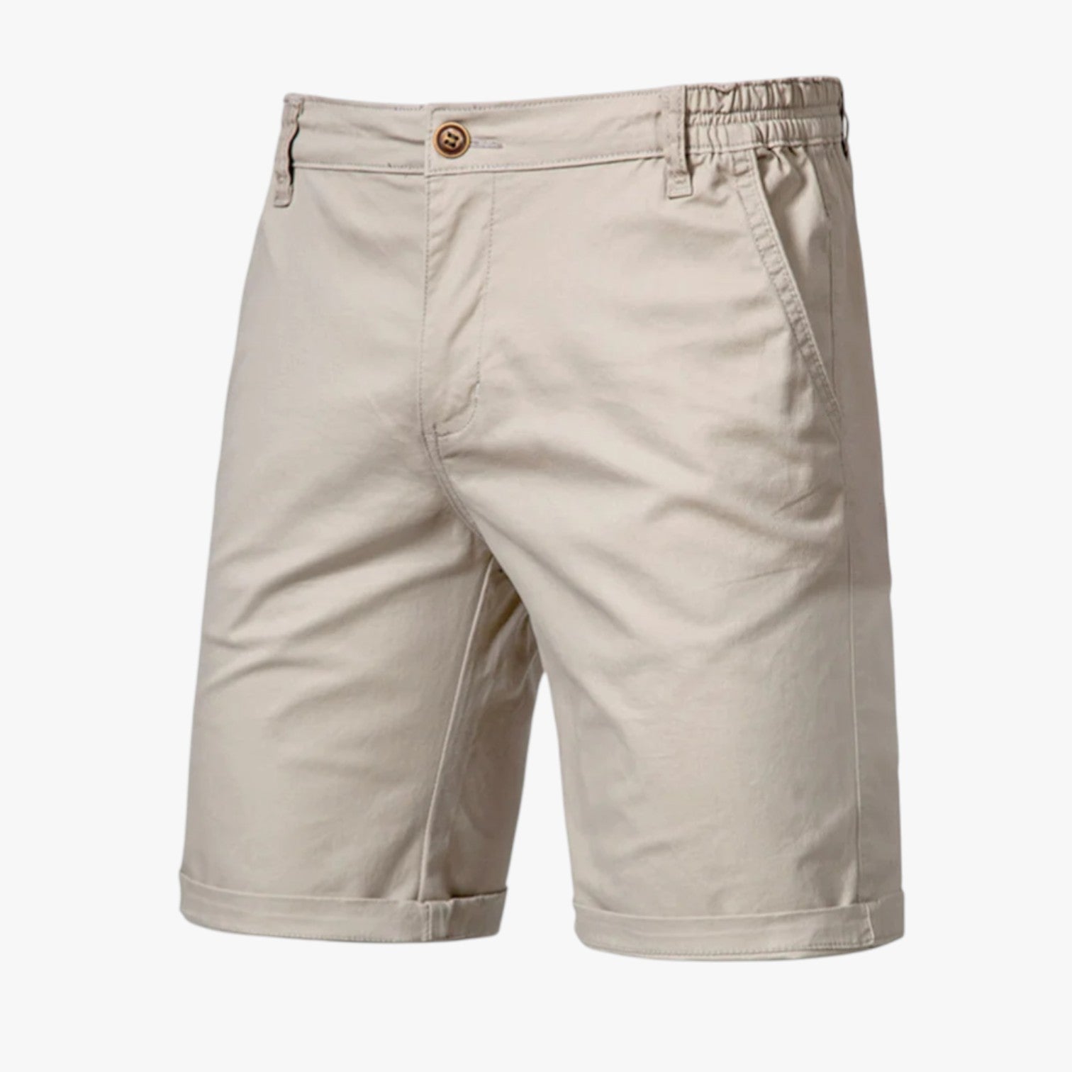 Pantaloncini da uomo in cotone elasticizzato: comfort per il relax - Champagne - comfort cotone elasticizzato Herren Shorts komfortable Shorts pantaloncini pantaloncini uomo relax shorts shorts for men Summer shorts uomo - Concept Palermo