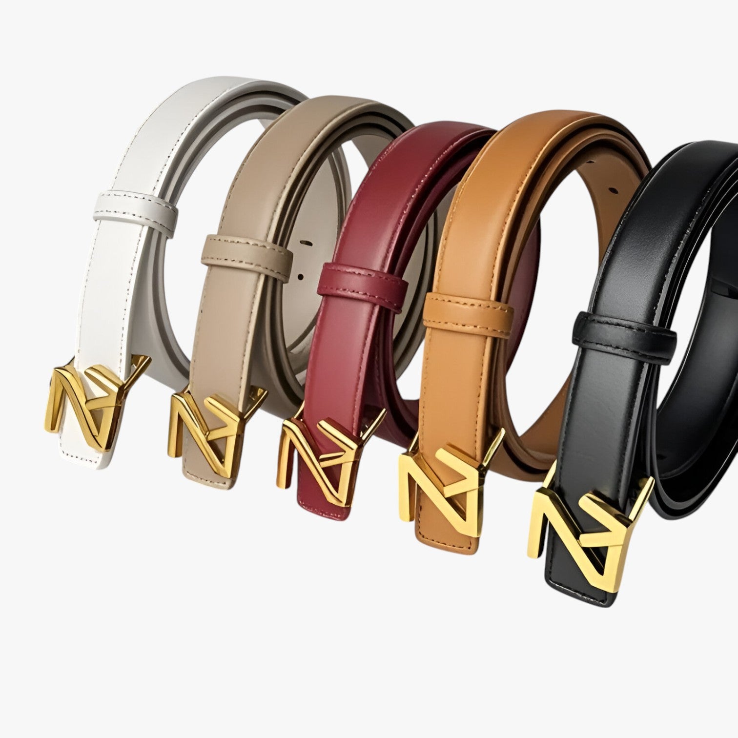 Cintura da donna con fibbia ZV - - Belts cintura cintura donna donna fibbia waist belt for women women belt round women belts Womens belt - Concept Palermo
