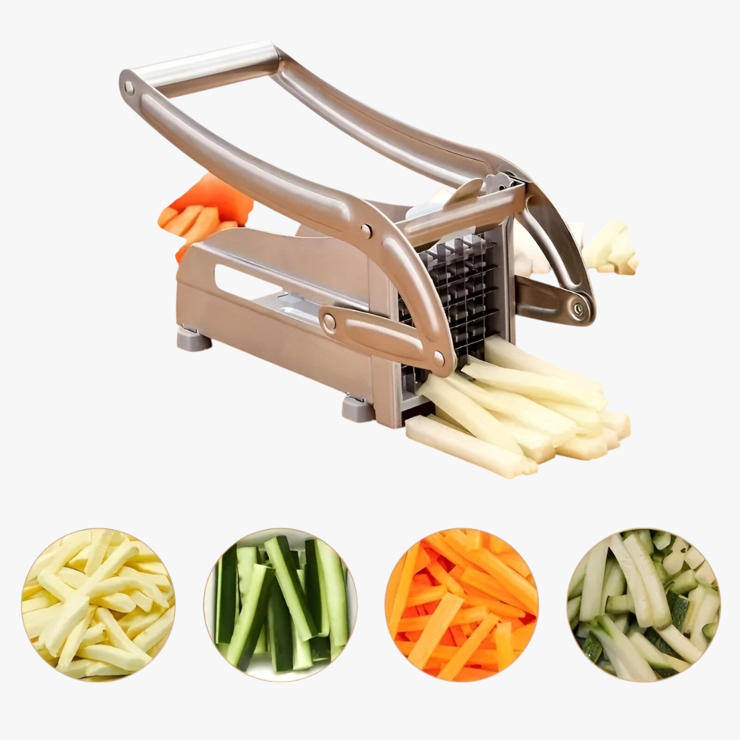 Tagliaverdure Antiscivolo per Patatine e BBQ - - antiscivolo Kitchen kitchen & dining Kitchen Essentials Kitchenware patatine tagliaverdure tagliaverdure antiscivolo - Concept Palermo