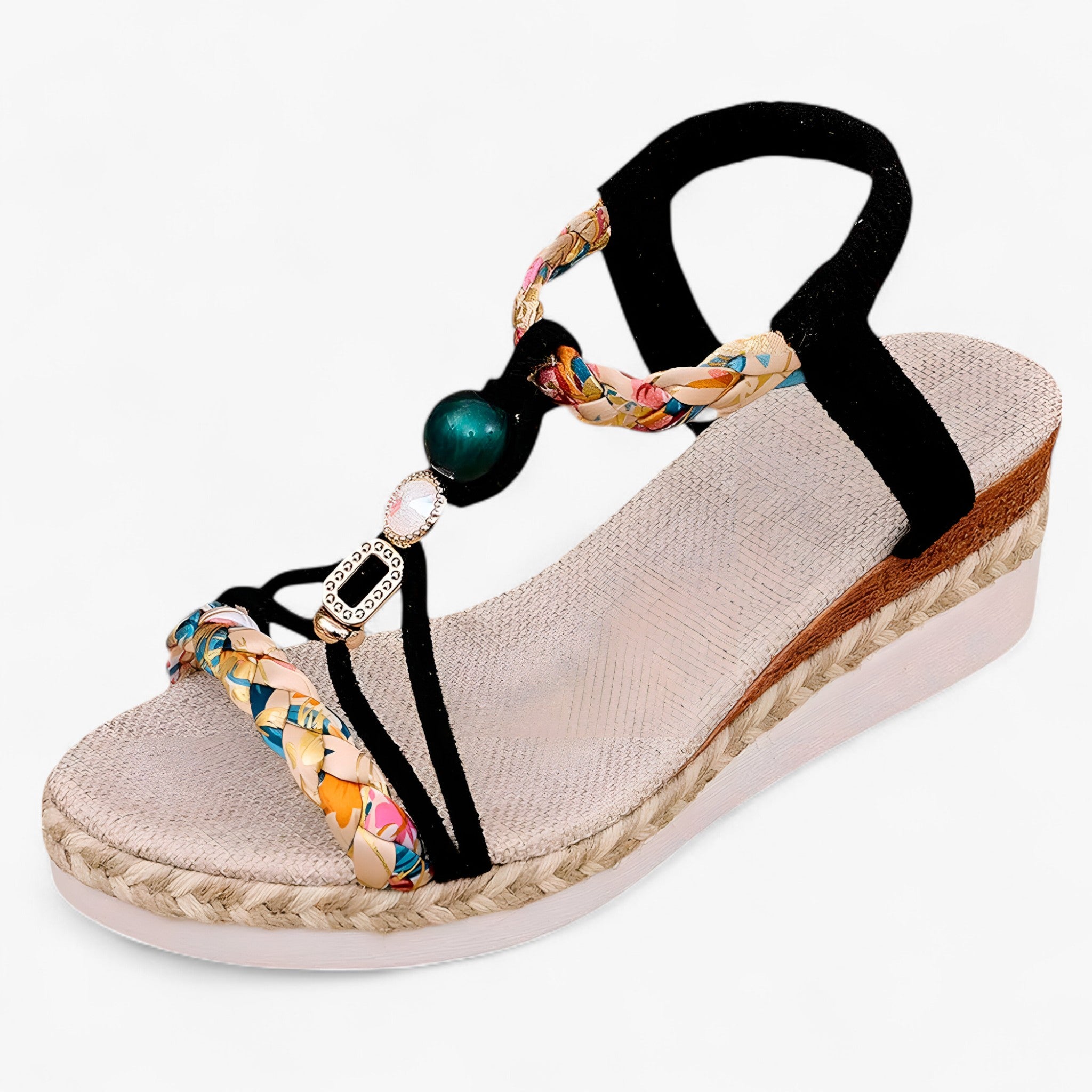 Infradito Donna Eleganti con Strass, Sandali Estivi Bassi Glitterati da Spiaggia - - donna estive infradito infradito estive sandals strass - Concept Palermo