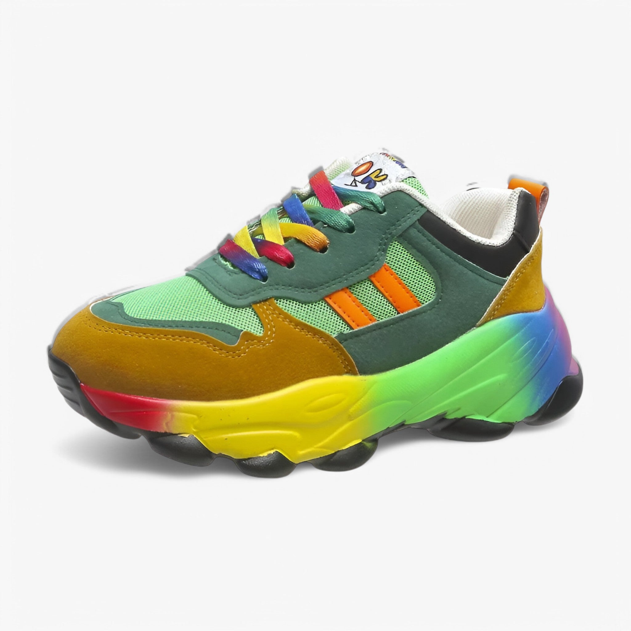 Sneakers stringate - Comode e di tendenza Uomo - Verde - comode shoes sneakers sneakers stringate stringate tendenza uomo women - Concept Palermo