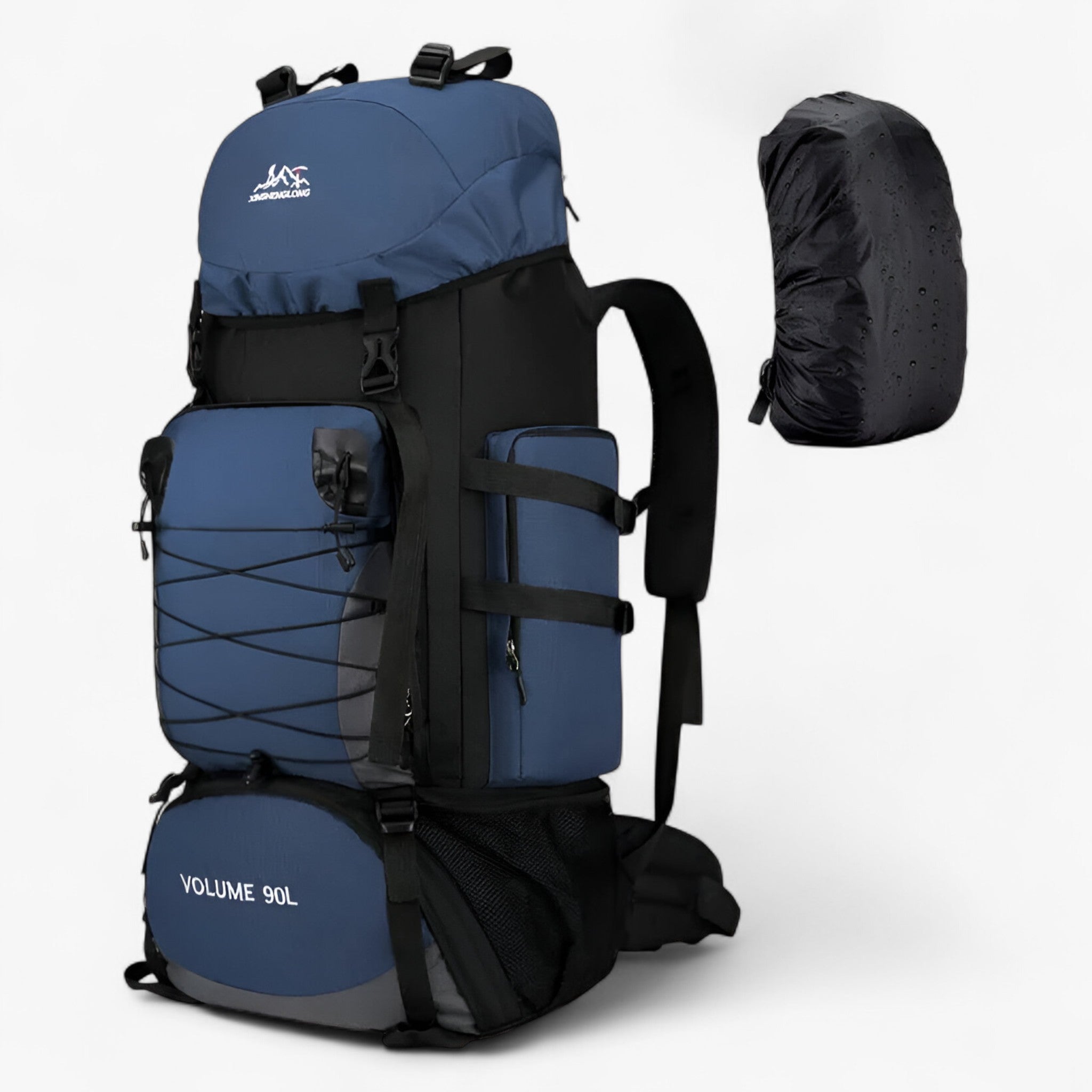 Zaino in nylon impermeabile per uomini e donne - Fodera ad Blu Scuro - Backpack Backpacks bags camping backpack donne hiking backpack hiking backpacks impermeabile nylon uomini zaino zaino nylon - Concept Palermo