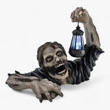 Halloween LED-lantaarn - enge buitenversiering