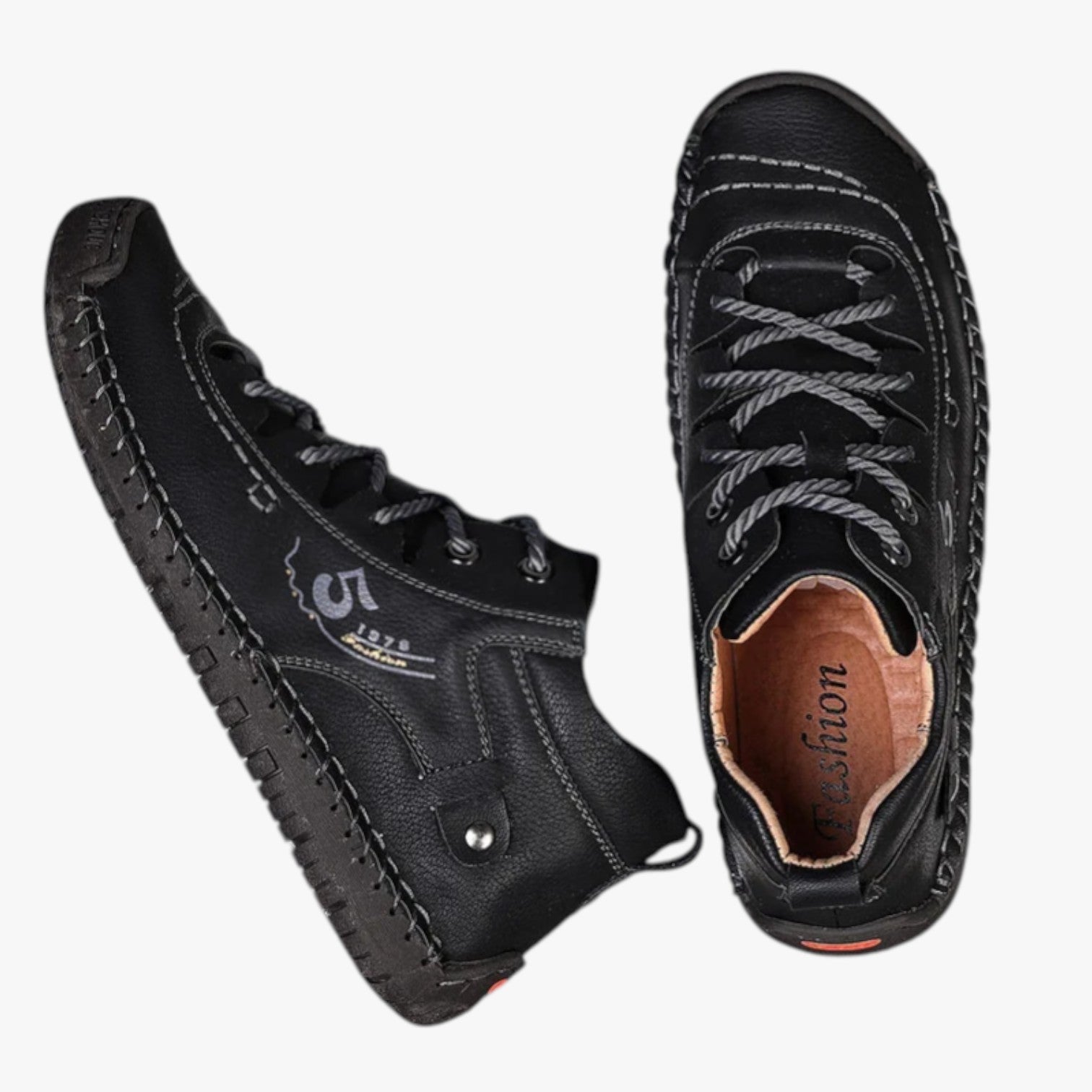 Scarpe casual da uomo in pelle cucite a mano: comfort a ogni passo - - Boots & Shoes casual comfort cucite mano Men's Shoes ogni passo pelle scarpe shoes - Concept Palermo