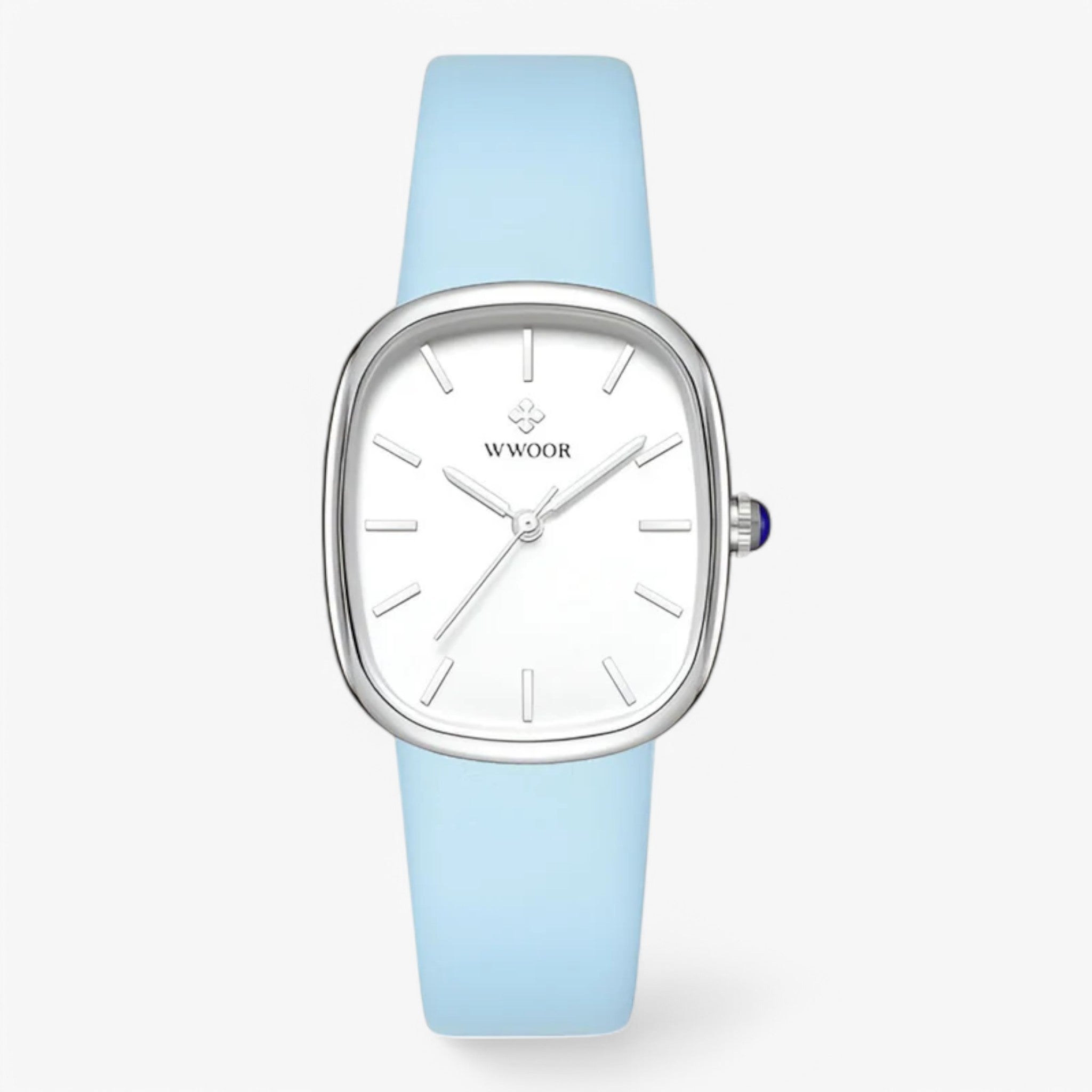 Orologio da Uomo Lino in Vera Pelle Marrone Elegante e Sottile - Blu - lino orologio orologio pelle pelle uomo watches wrist watches for women - Concept Palermo