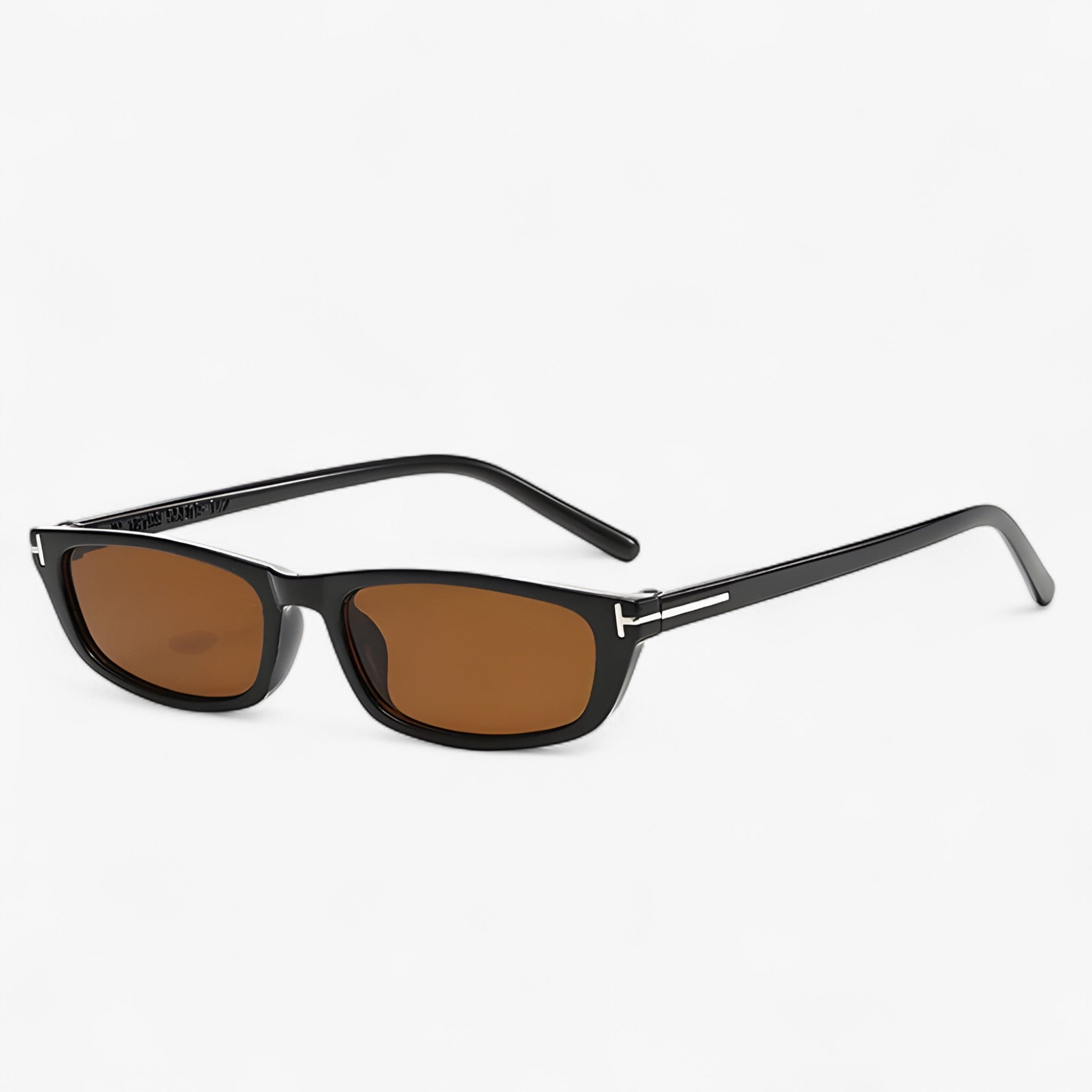 Occhiali da sole rettangolari in stile europeo-americano Uomo - Tè Nero - americano europeo Fashion Sunglasses men sunglasses polarized mens sunglasses occhiali occhiali sole Polarized man sunglasses rettangolari sole stile sunglasses sunglasses polarized men - Concept Palermo