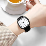 Vintage Leren Horloge voor Jongeren en Volwassenen