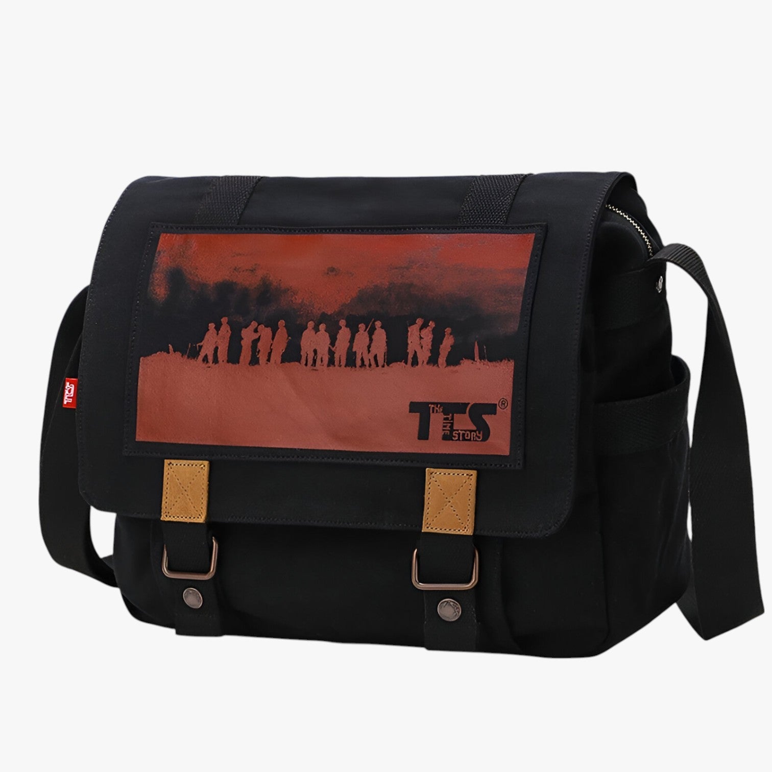 Grande borsa a tracolla in tela vintage - - Bags bags for men borsa borsa tracolla Shoulder & Crossbody Bags tela tracolla vintage - Concept Palermo