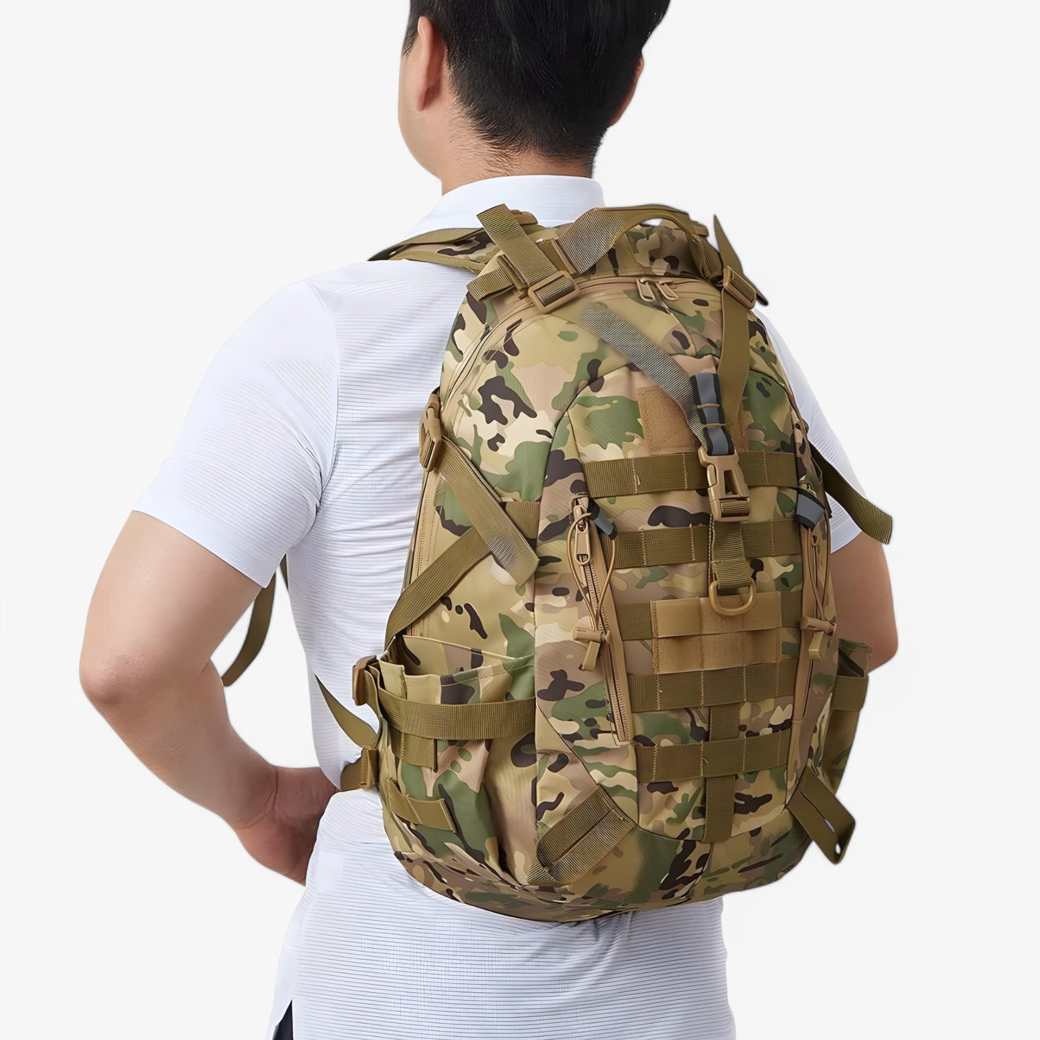 Zaino Tattico Militare 40L Impermeabile, Grande Capacità, per Outdoor, Escursioni e Viaggi - - home & garden militare SPORTS BAGS tattico zaino zaino tattico - Concept Palermo