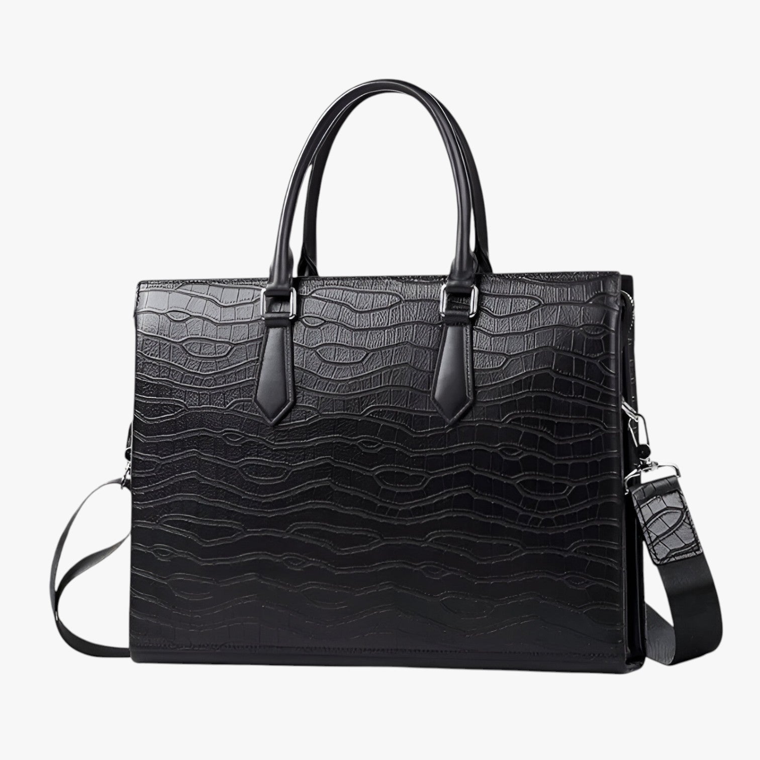 Valigetta in pelle ad alta capacità Uomo - nero - alta Bags bags for men capacità handbags pelle Shoulder & Crossbody Bags Shoulder Bags uomo valigetta valigetta pelle - Concept Palermo
