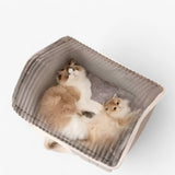 Opvouwbaar kattenhuis - Comfortabel, warm en wasbaar nest voor mannen