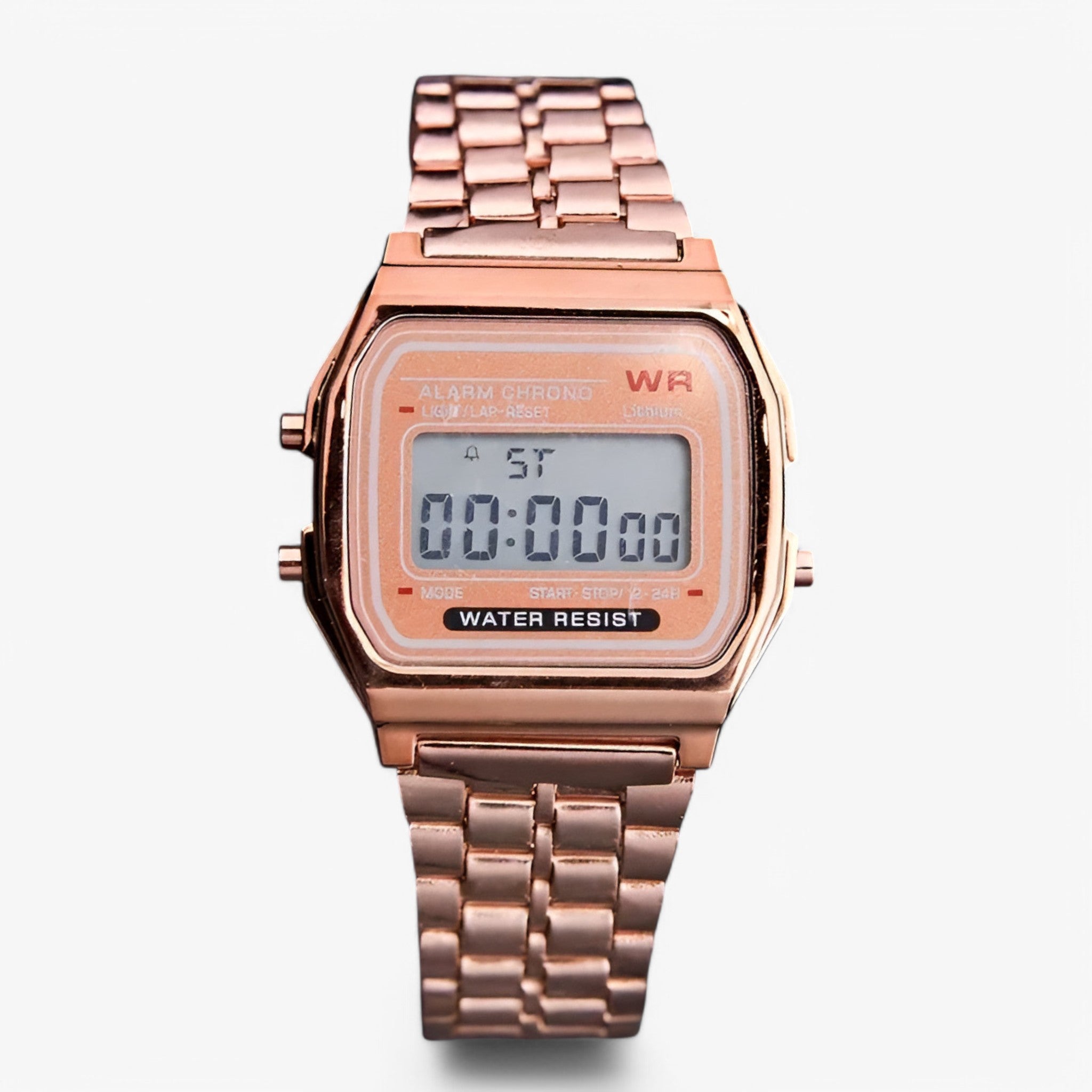 Orologio Digitale Militare in Acciaio Inossidabile - oro rosa - accessoires acciaio digitale horloges inossidabile militare orologio orologio digitale watches - Concept Palermo
