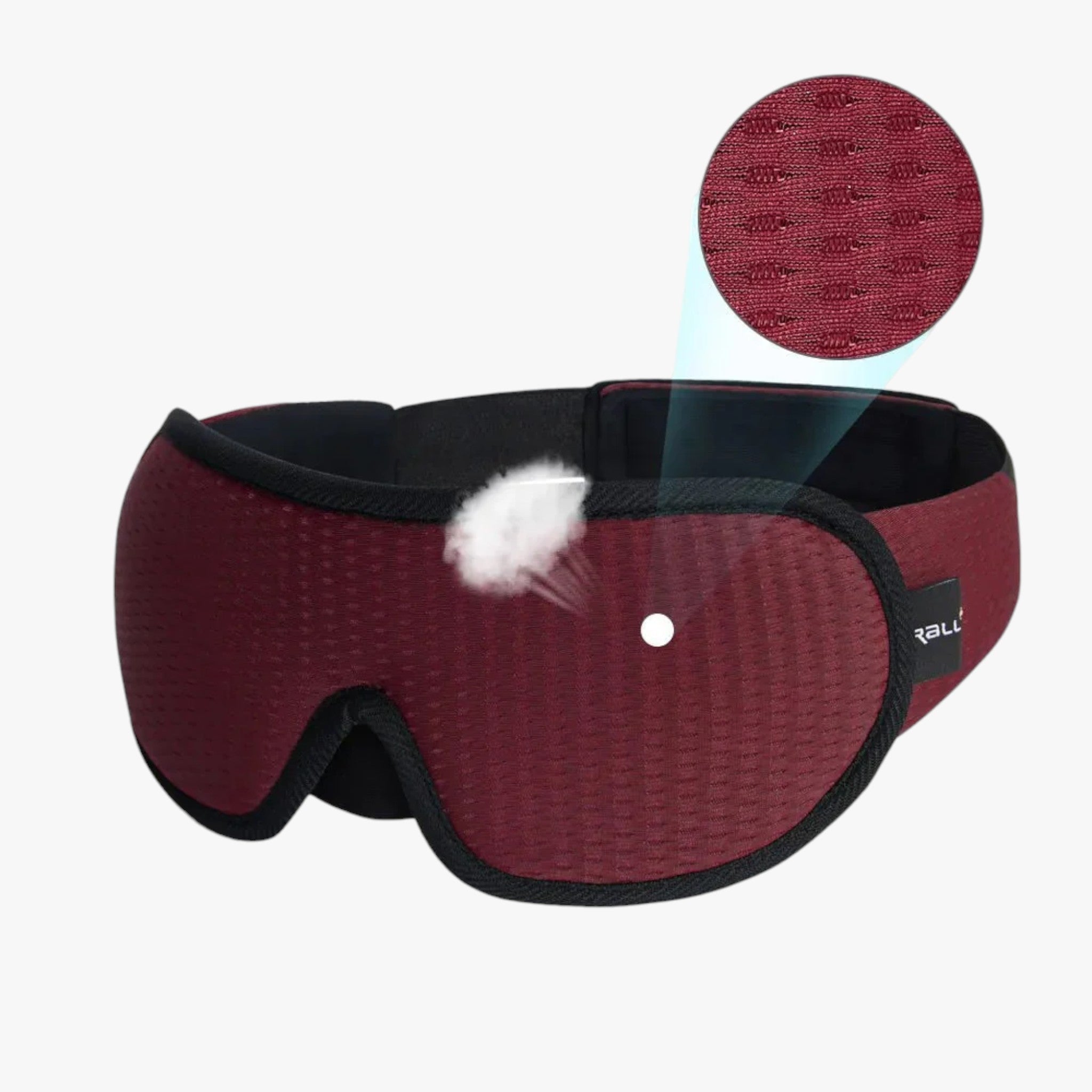 Maschera per gli Occhi UltraComfort 3D: Buio - Rosso - buio dreampro | maschera per gli occhi ultracomfort 3d: buio perfetto - € maschera maschera occhi Mask men occhi Sleeping Mask spring ultracomfort women - Concept Palermo