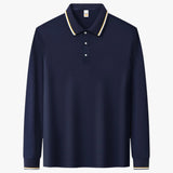 Heren Polo Shirt met Lange Mouwen