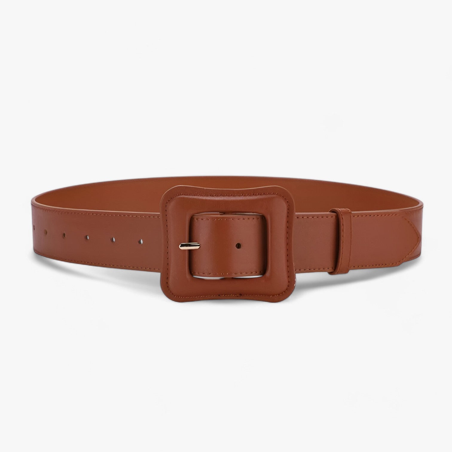 Cintura Larga in Pelle – Fascino Vintage Senza Tempo Donna - arancione bruciato 102cm - belt buckle women Belts cintura cintura larga donna fascino larga pelle tempo vintage waist belt for women - Concept Palermo