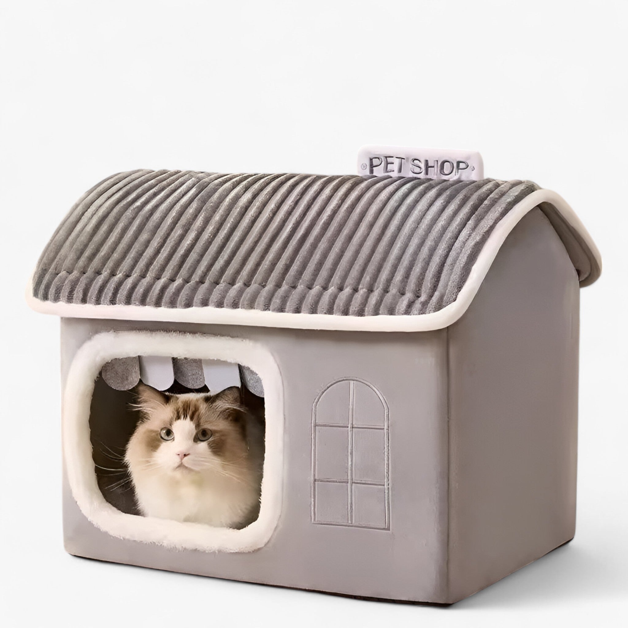 Casa per Gatti Pieghevole – Nido Confortevole, Caldo e Lavabile Uomo - - caldo casa casa gatti confortevole gatti lavabile nido pets & supplies - Concept Palermo