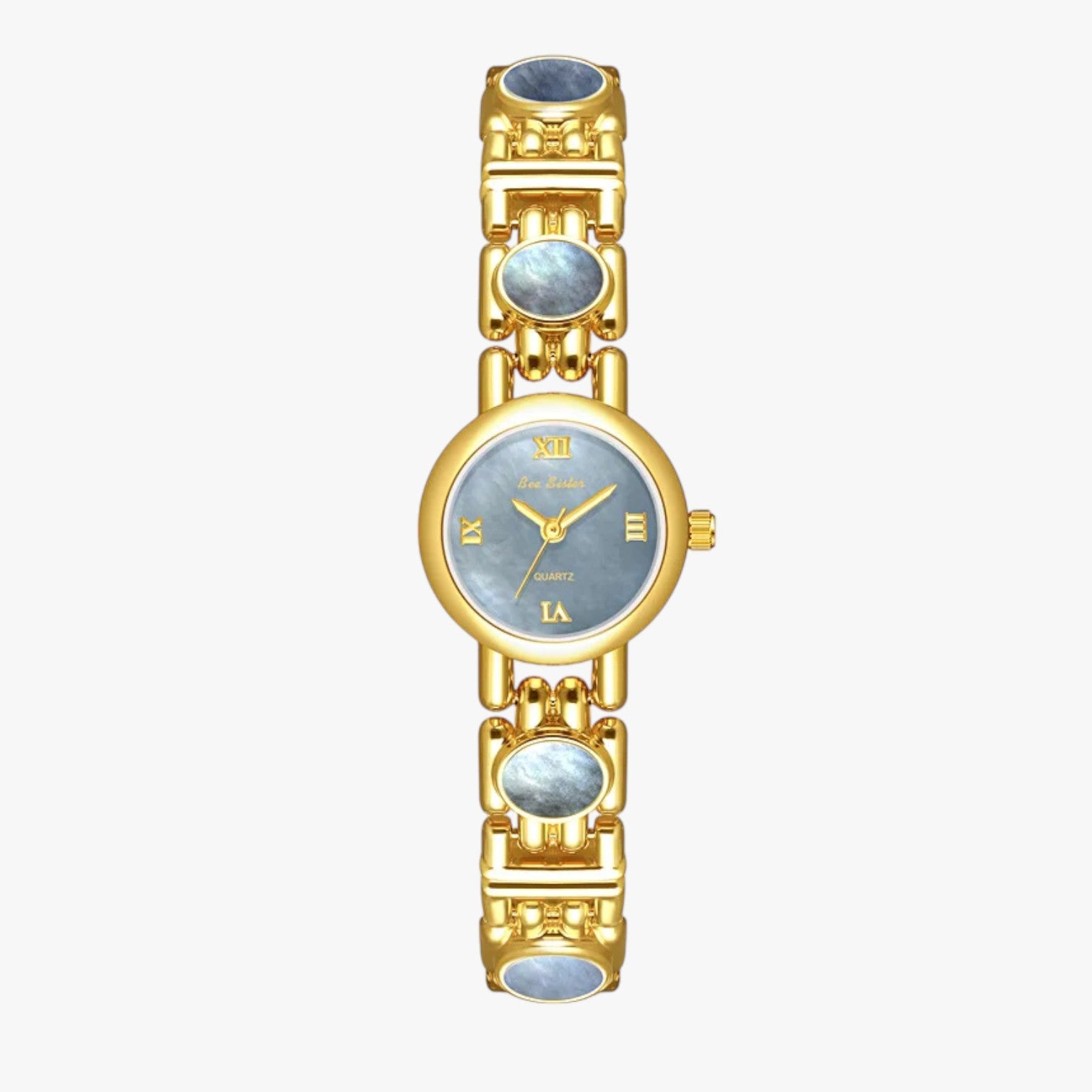 Orologio da polso in conchiglia di perle - oro blu Cina - conchiglia female watch ladies watch orologio orologio polso perle polso watch watch for women watches - Concept Palermo