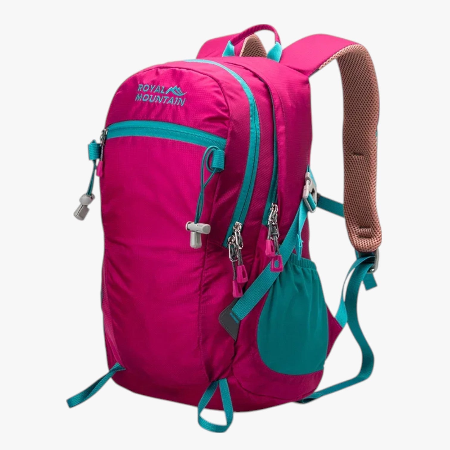 Zaino Trekking 30L Uomo Nero/Grigio Impermeabile con Scomparto PC, per Viaggi e Outdoor - Rosso rosa - avventure Bags bags for men impermeabile men bag mens bag outdoor uomo zaino zaino impermeabile - Concept Palermo