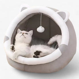 Letto per Gatti Knus e Caldo - Comfort per Tutte le Stagioni Uomo - Grigio - caldo comfort gatti knus letto letto gatti Linen Men pets & supplies stagioni - Concept Palermo