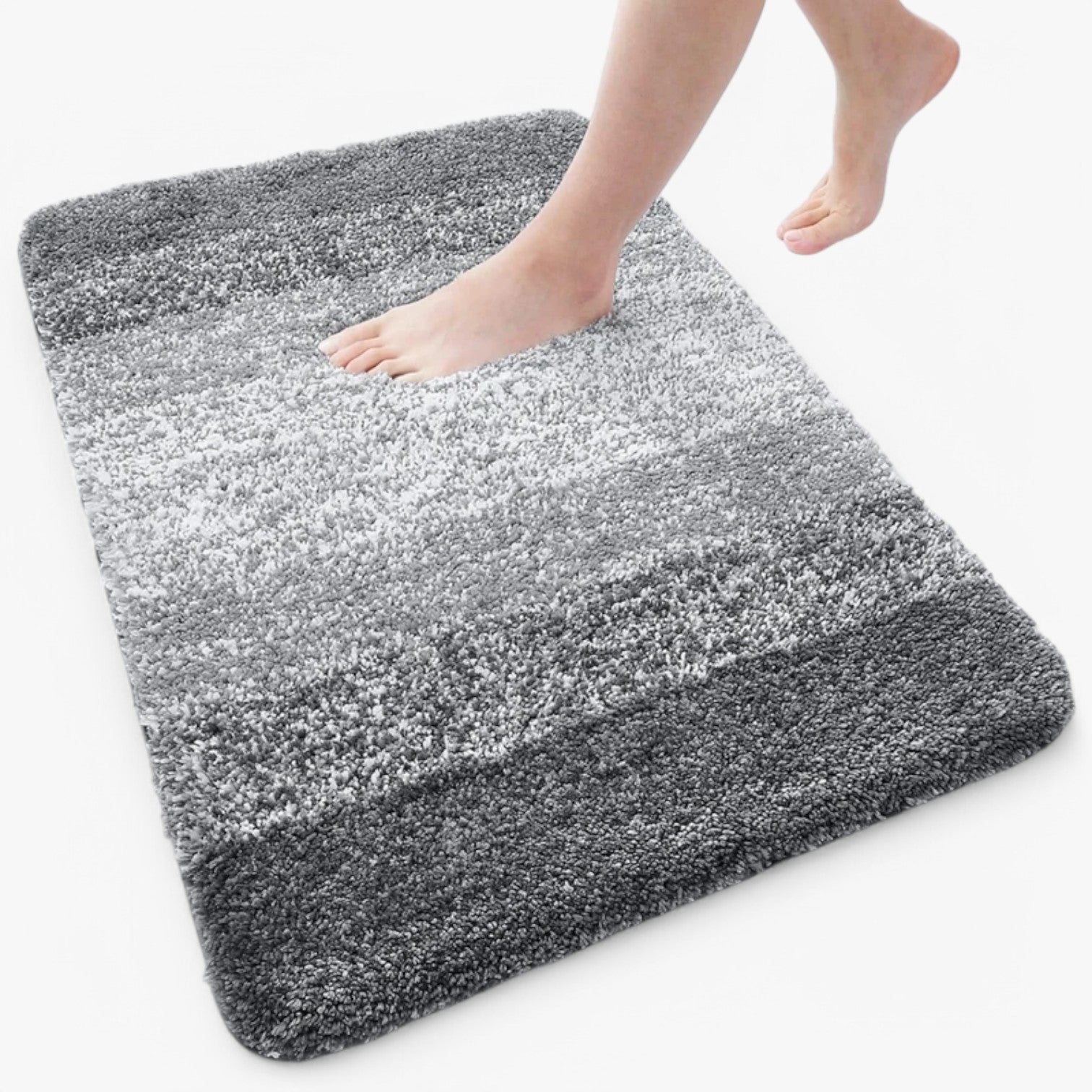 Heidi Droge piedi in un attimo – Tappetino da bagno super assorbente antiscivolo Uomo - Grigio - antiscivolo assorbente attimo bagno droge heidi heidi droge Home home & garden home decor - Concept Palermo