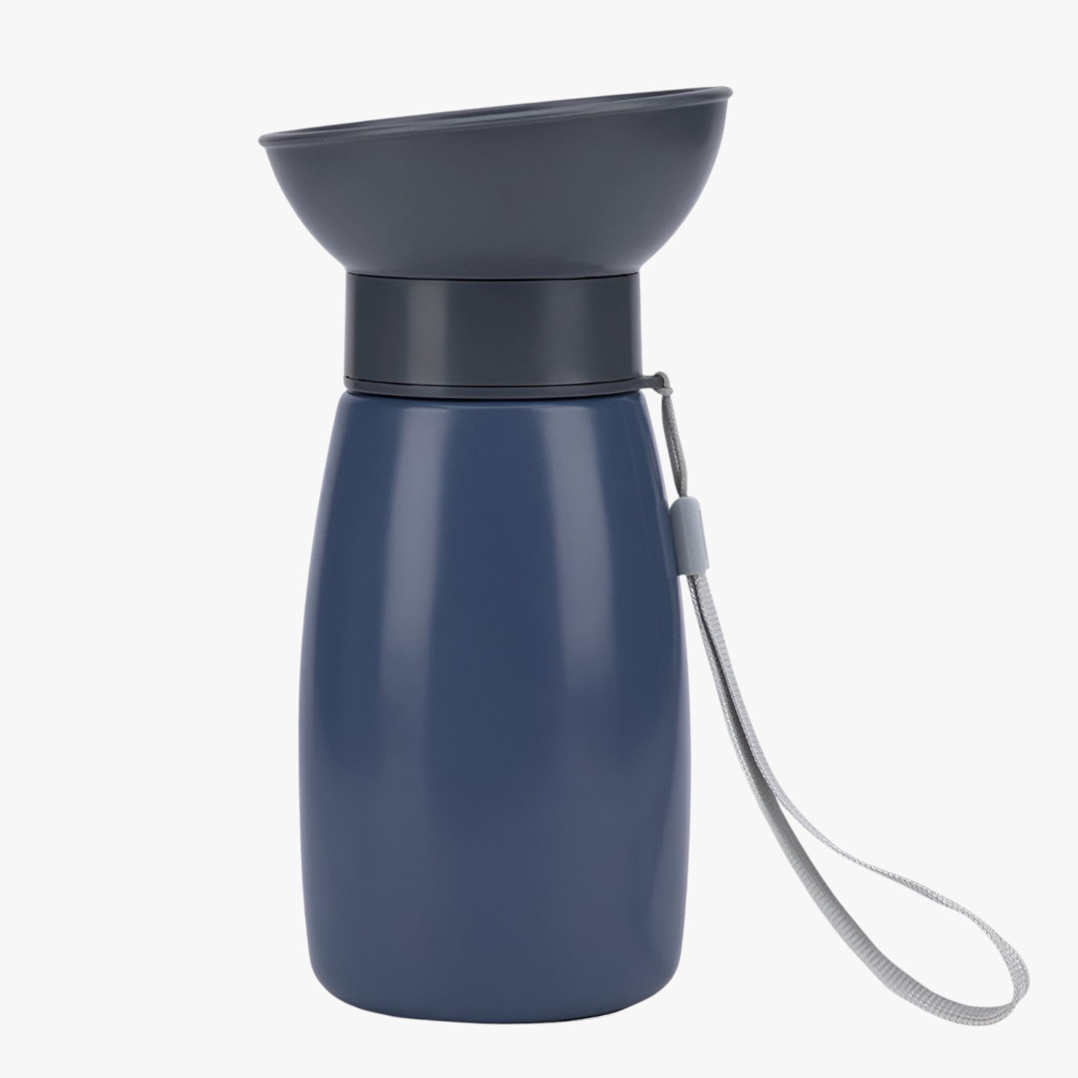 Borraccia Portatile per Cani e Gatti Dispenser d’Acqua da Esterno - Blu Navy 600ml - acqua borraccia borraccia portatile cani dispenser esterno gatti pet PET SUPPLIES petproduct Pets pets & supplies - Concept Palermo