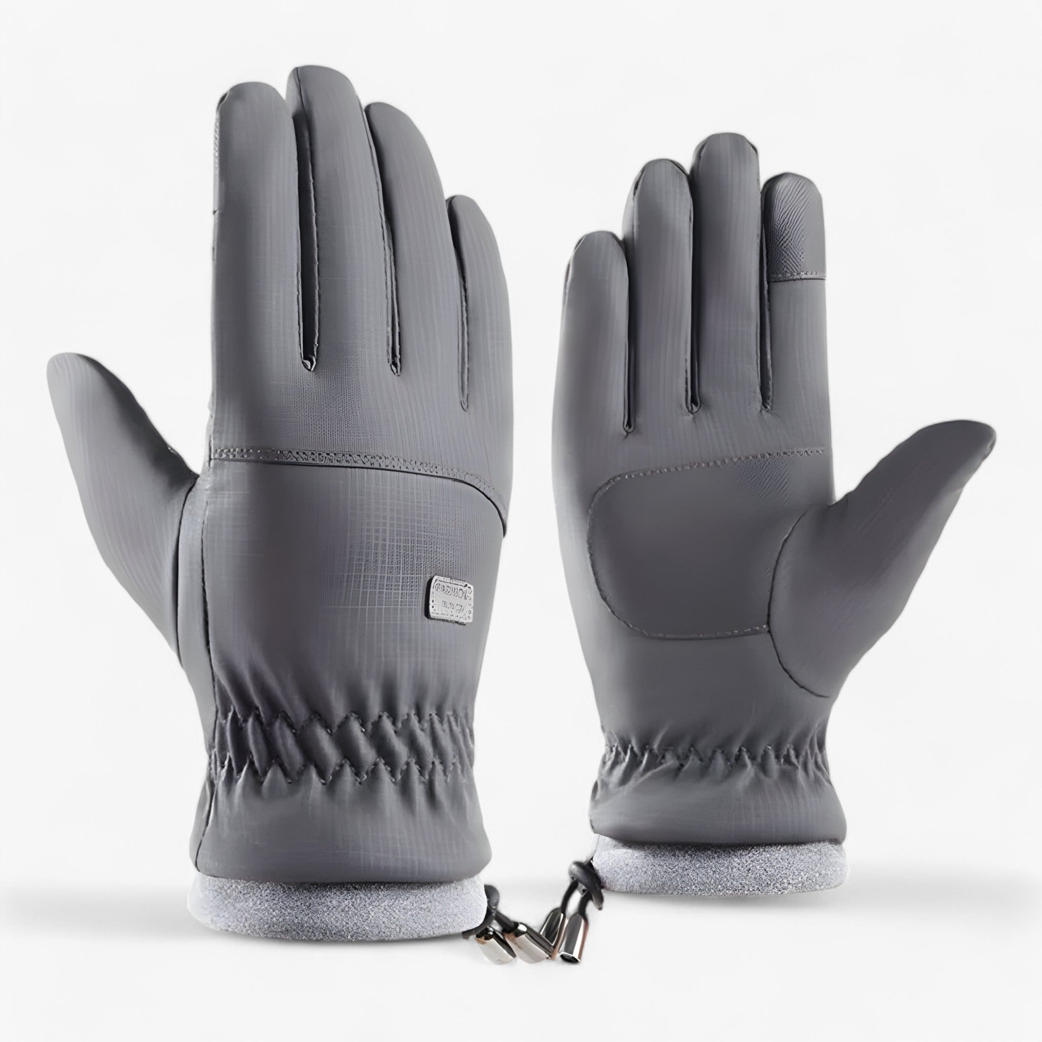 Resistente al vento e all'acqua - Caldo fino a -20°C Uomo - Grigio - acqua caldo fino gloves & mittens resistente resistente vento uomo vento - Concept Palermo