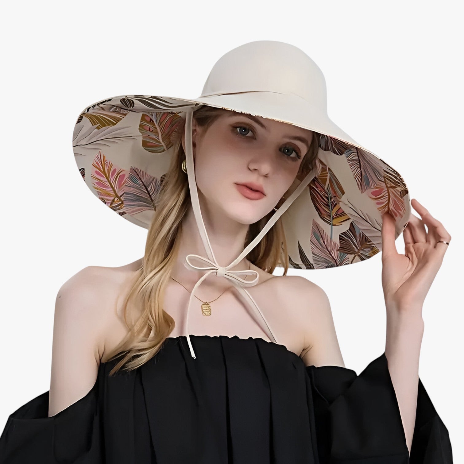 Cappello Estivo Donna a Tesa Larga – Protezione UV UPF 50+ Stile Boho Elegante - - beach hat boho cappello cappello estivo estivo Hat for girls larga marjorie | cappello estivo con tesa larga – massima protezione uv in stile boho - €25 massima protezione summer hat sun hat Sun Hats women hat - Concept Palermo