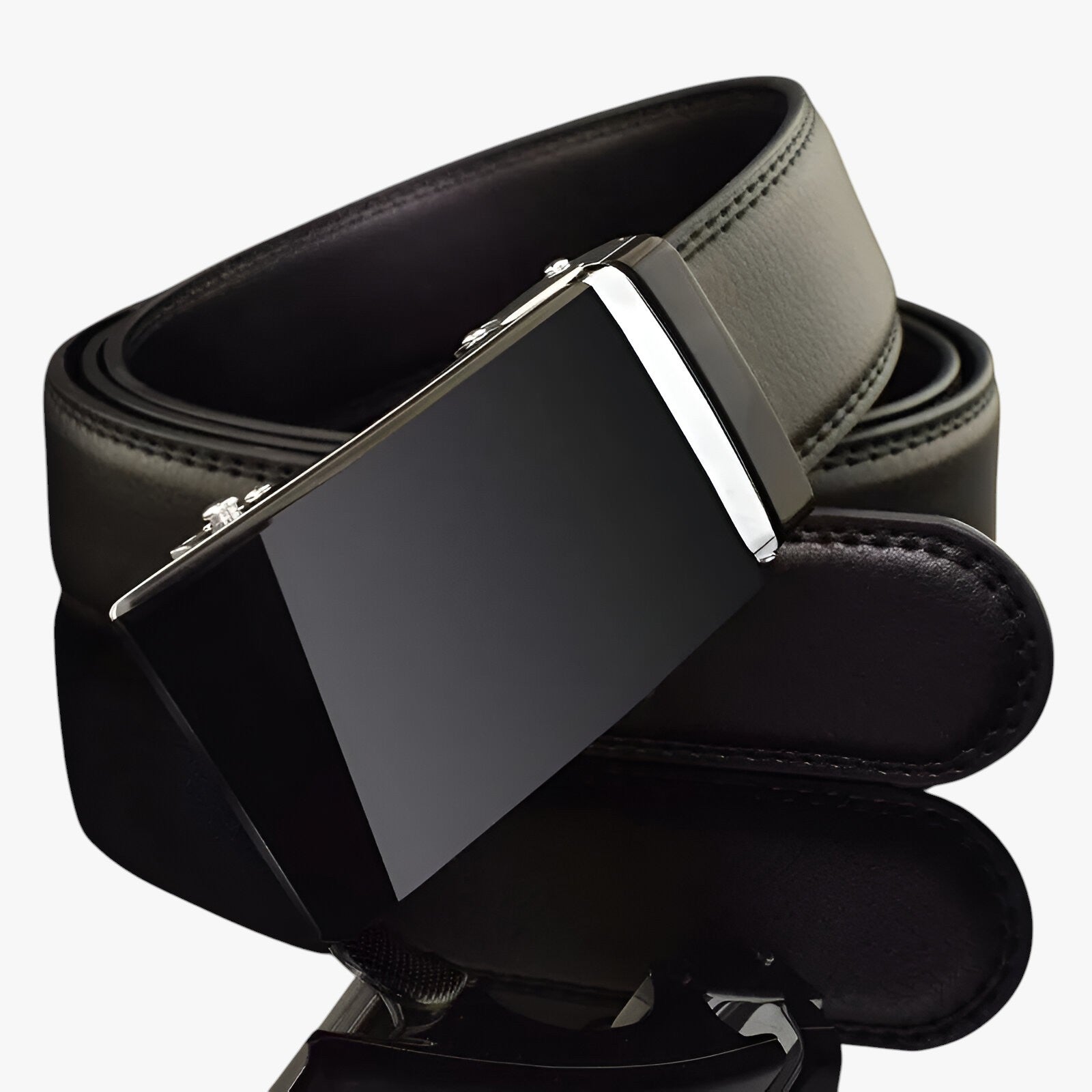 Cintura Uomo Bianca in Pelle Vegana - Designer Sostenibile - - belts bianca cintura cintura bianca designer mens accessory Mens belt sostenibile uomo - Concept Palermo