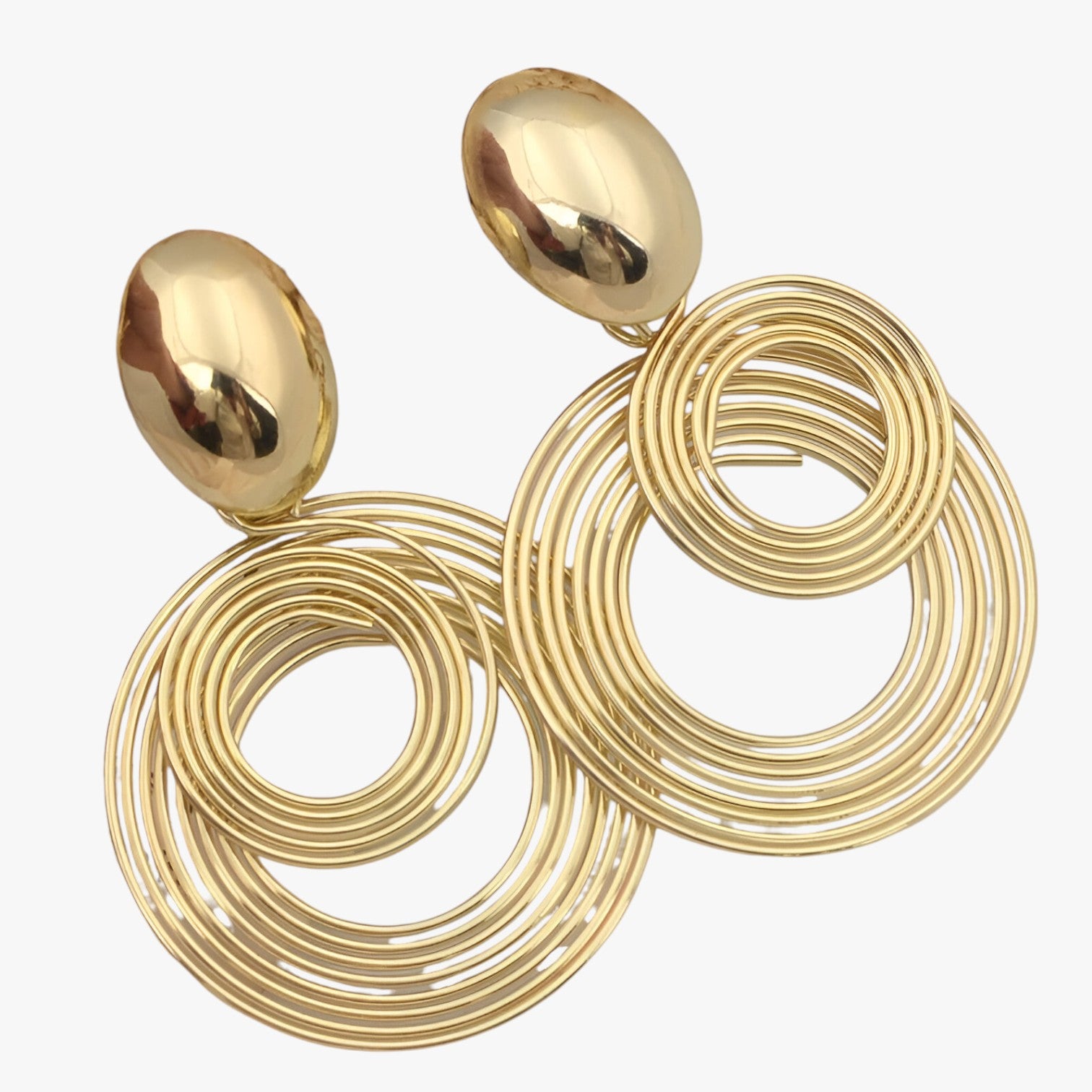 Orecchini geometrici oversize: eleganza moderna che illumina il tuo look Donna - - donna EARRINGS Earrings for Women Girls eleganza geometrici illumina jewelry look moderna New Fashion Earrings orecchini womens earring - Concept Palermo