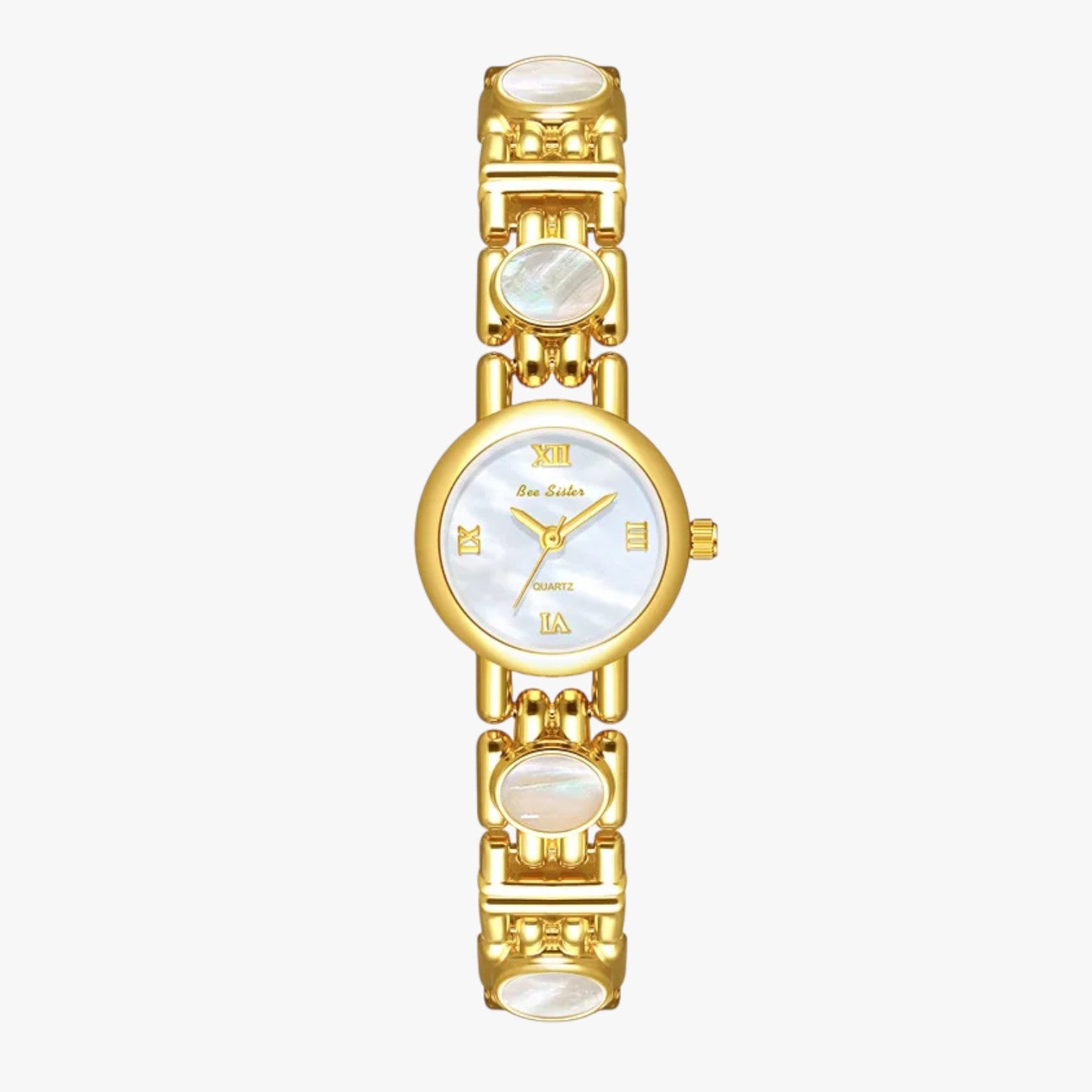 Orologio da polso in conchiglia di perle - oro bianco Cina - conchiglia female watch ladies watch orologio orologio polso perle polso watch watch for women watches - Concept Palermo