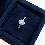 Zilveren ring met zirkonia voor heren