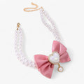 Collar ajustable de doble capa con colgante de corazón hombre