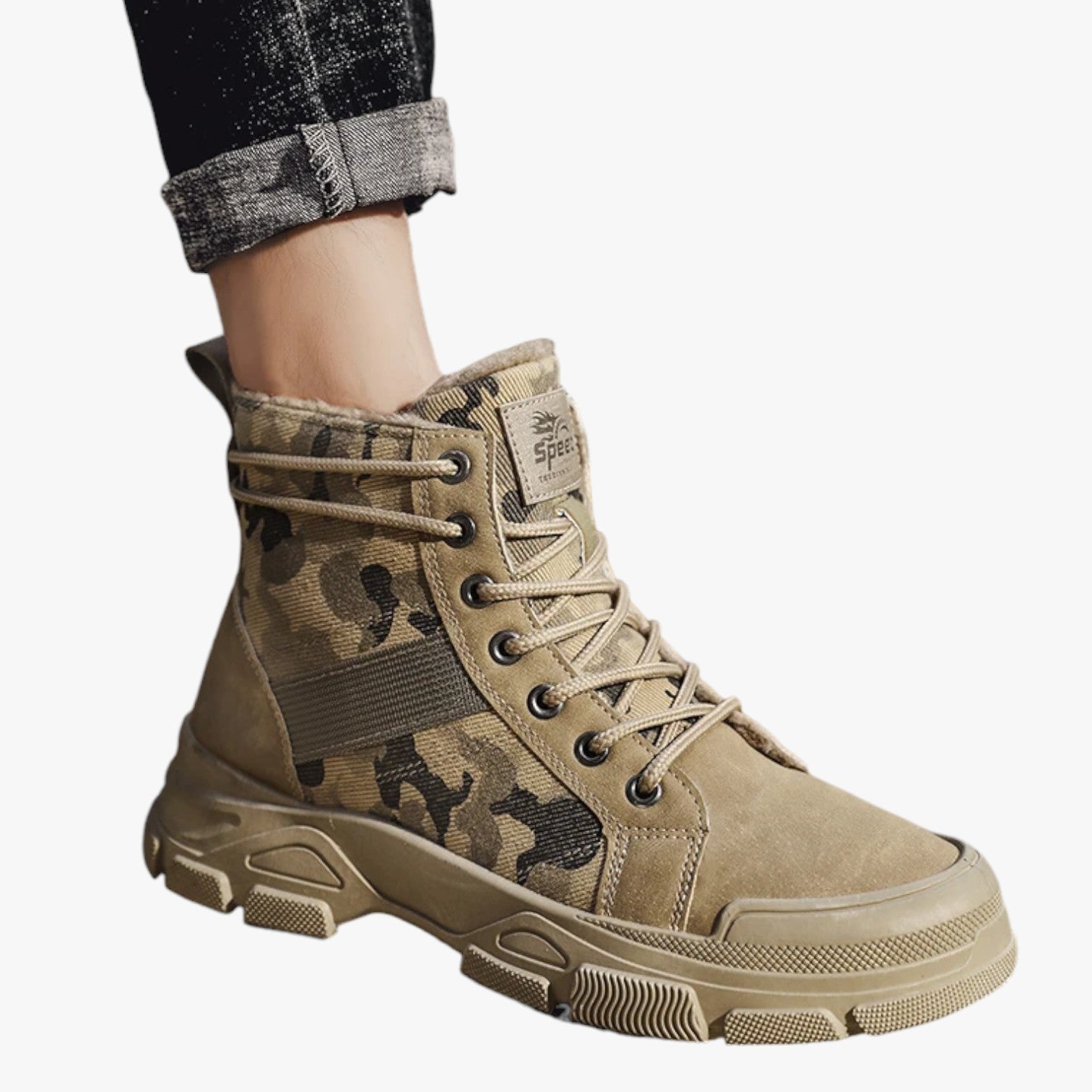 Stivali di Cotone Trendy, Caldi & Ultra Resistenti per Comfort Quotidiano Uomo - - caldi comfort cotone Men's Shoes quotidiano resistenti shoes shoes for men stivali stivali cotone - Concept Palermo