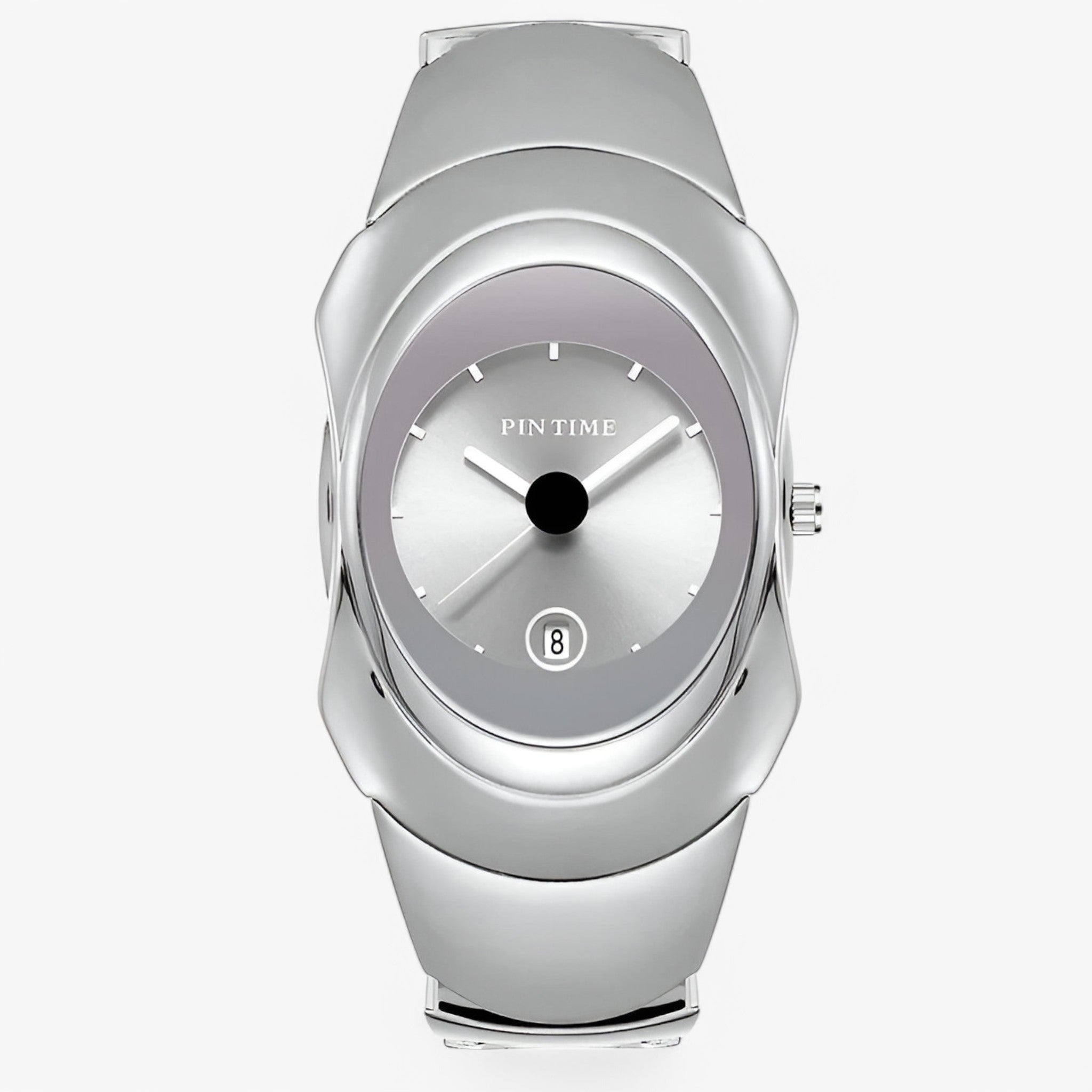 Orologio Luminoso di Lusso Uomo - Argenteo - accessoires horloges luminoso orologio orologio luminoso uomo watches - Concept Palermo