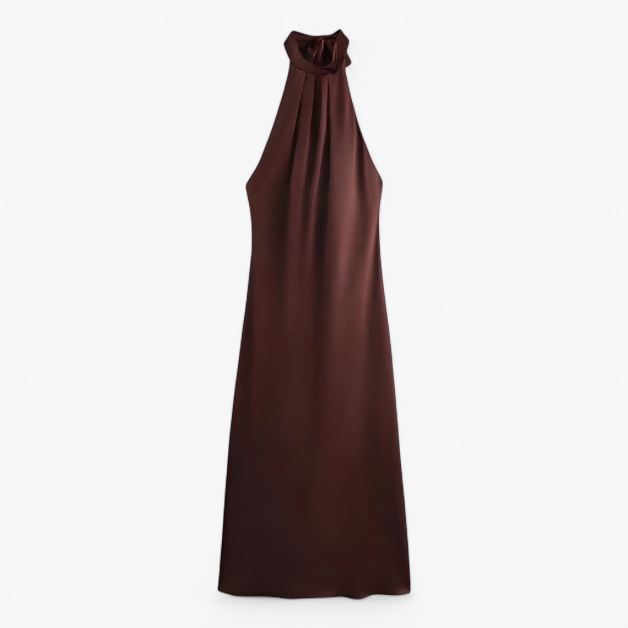 Abito senza schienale - Moderno e sofisticato Donna - Marrone - abito abito schienale donna dresses schienale sofisticato - Concept Palermo