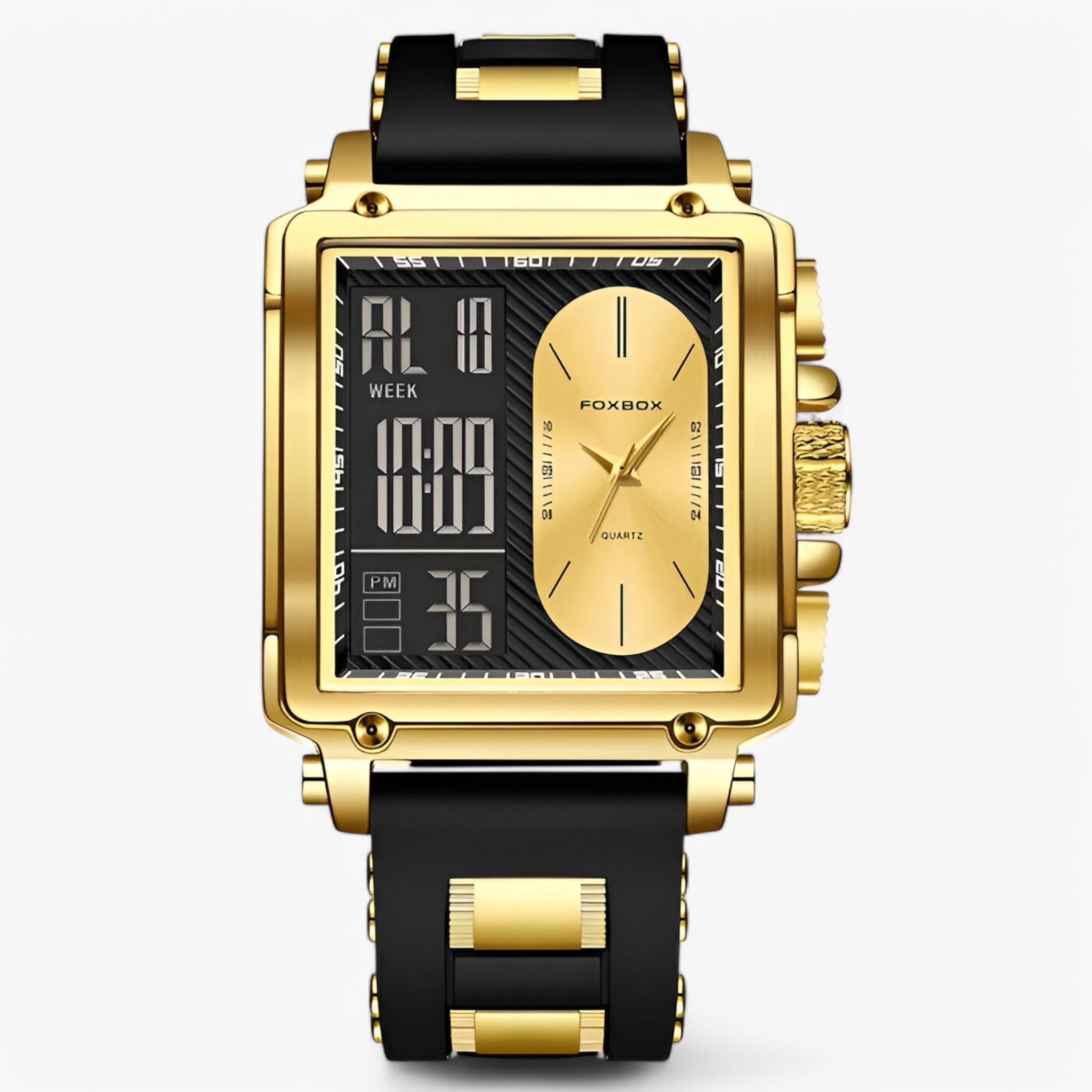 Orologio digitale sportivo impermeabile - oro nero - digitale impermeabile men watch orologio orologio digitale sportivo watch for men watches - Concept Palermo
